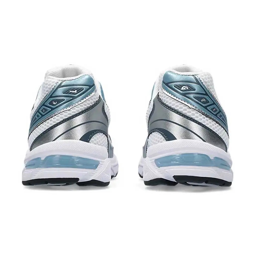 ASICS Gel-1130 Shark Skin heel view with GEL cushioning and silver detailing