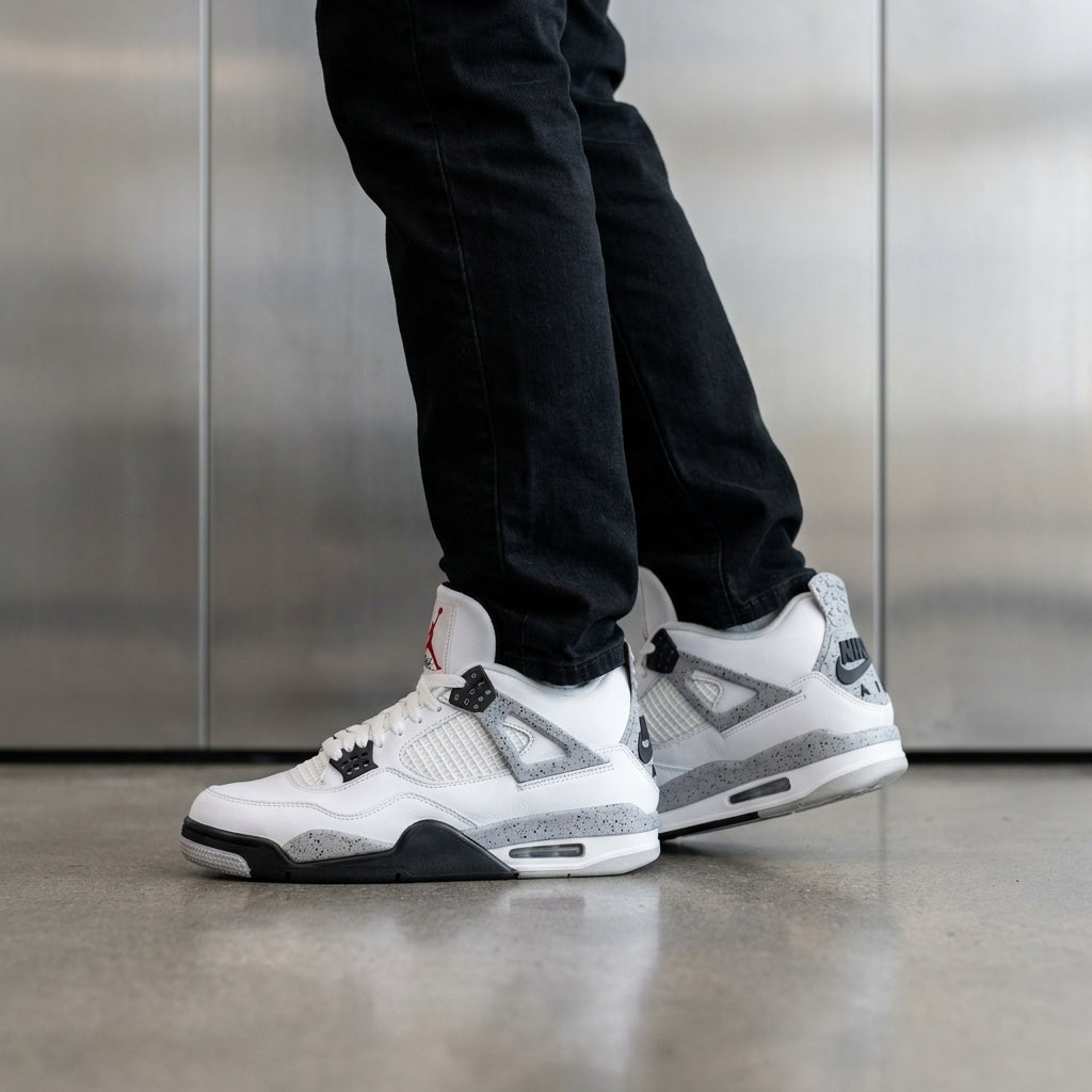 Jordan 4 'White Cement'