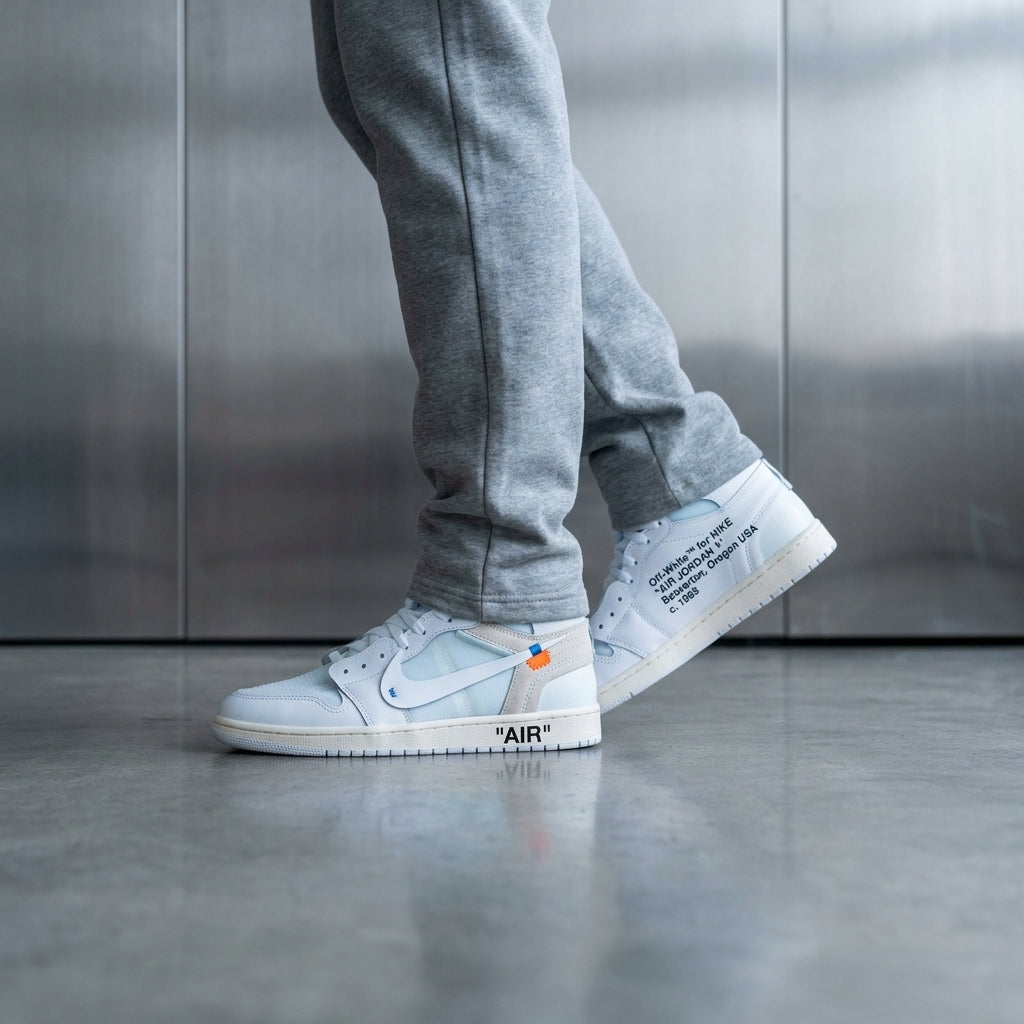 Off-White x Jordan 1 Retro High 'Virgil Abloh Archive Alaska'