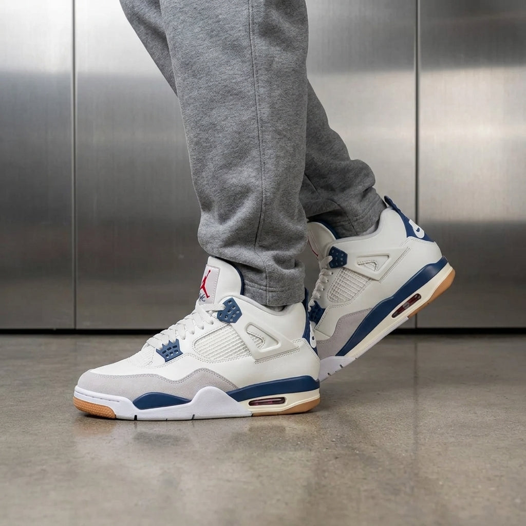 Jordan 4 Retro X Nike SB 'Navy'