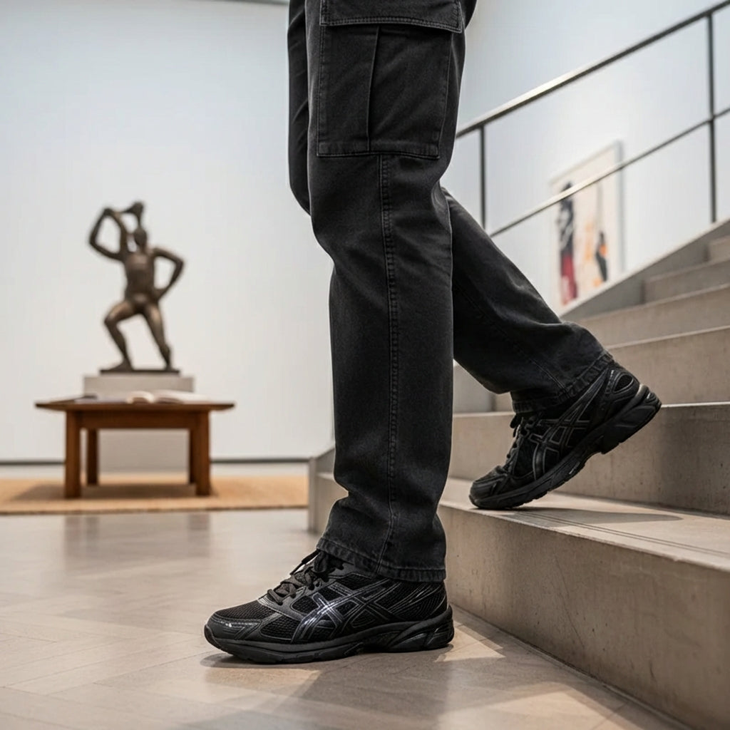 ASICS Gel-1130 'Black Graphite Grey'