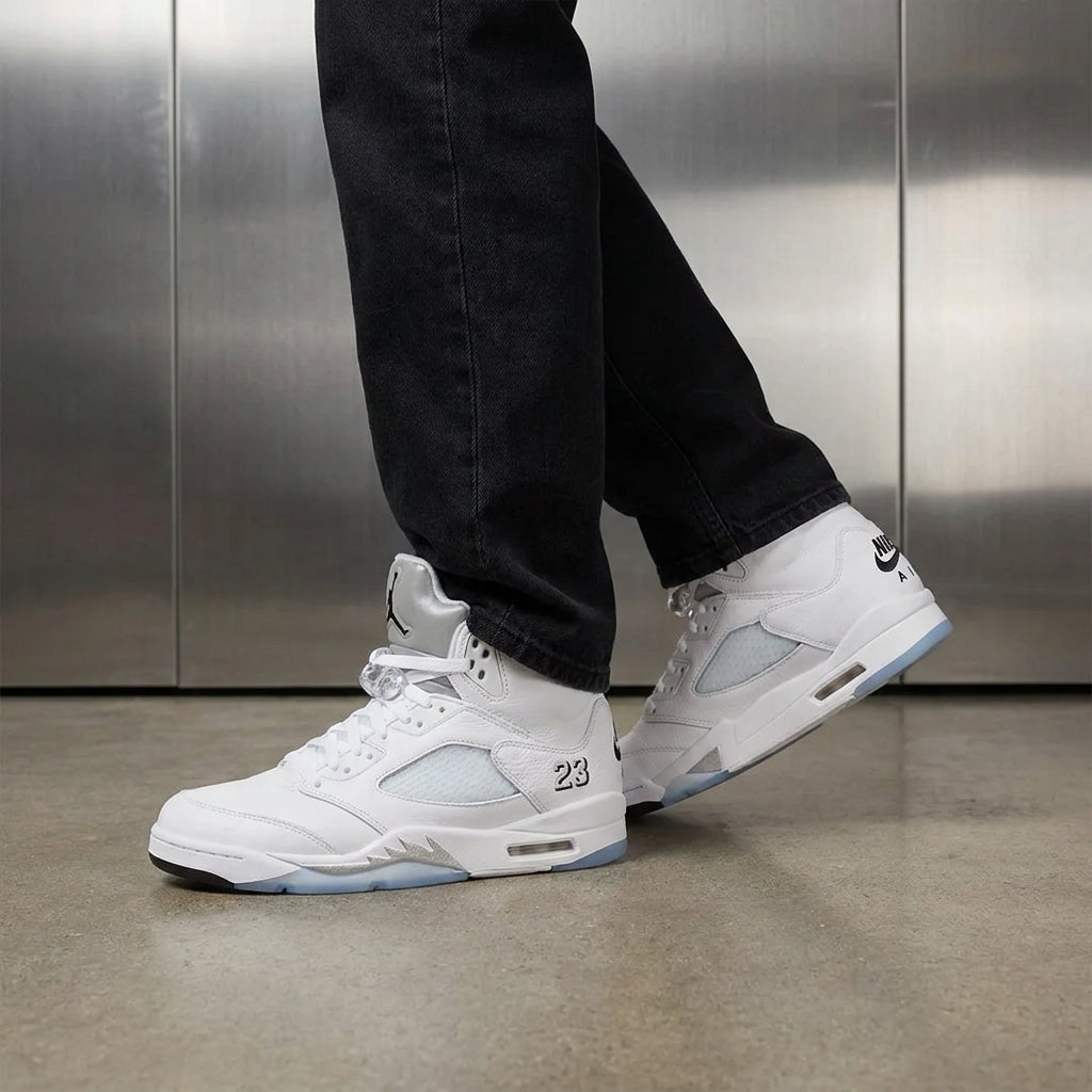 Air Jordan 5 OG 'White Metallic'