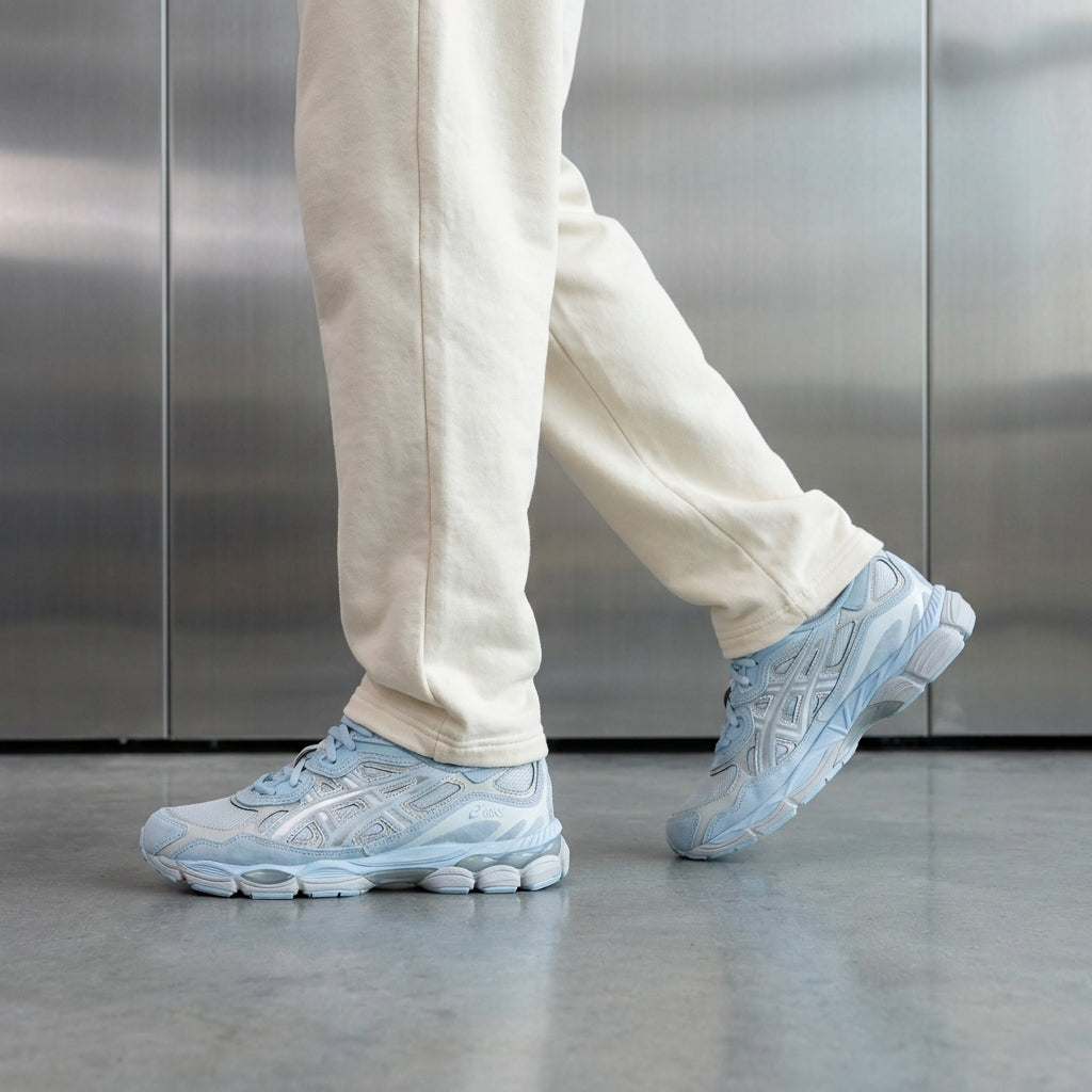 ASICS Gel-NYC Storm Cloud Pure Silver trainers, image 2 of 4
