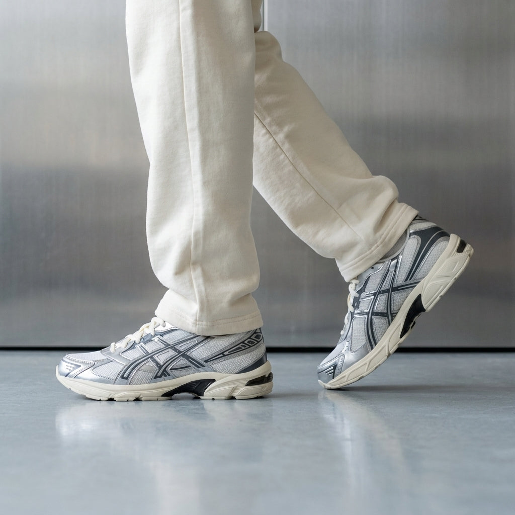 ASICS Gel-1130 Cream Carrier Grey trainers, image 2 of 4