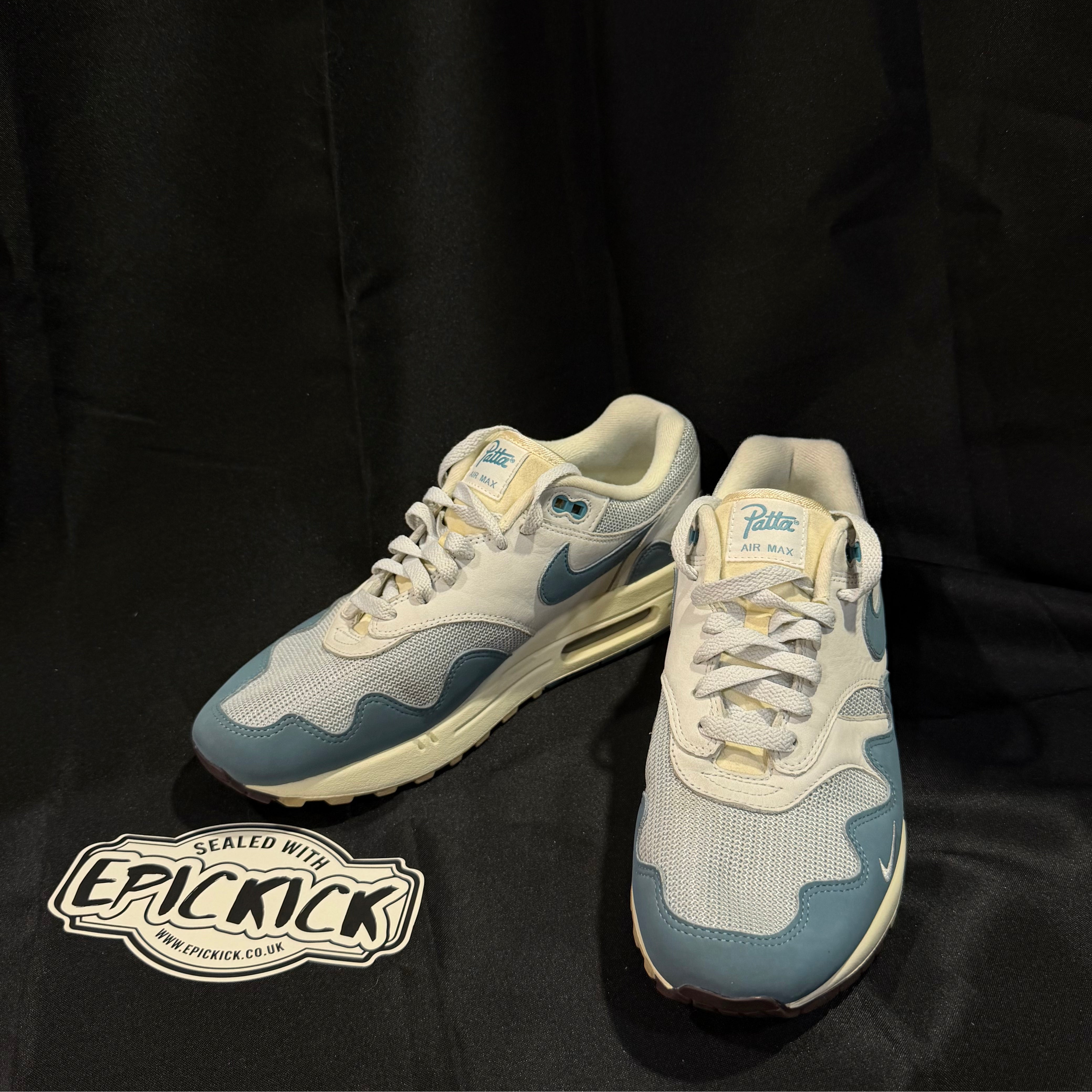 PRE-LOVED | Patta x Nike Air Max 1 'Noise Aqua' – UK 8.5