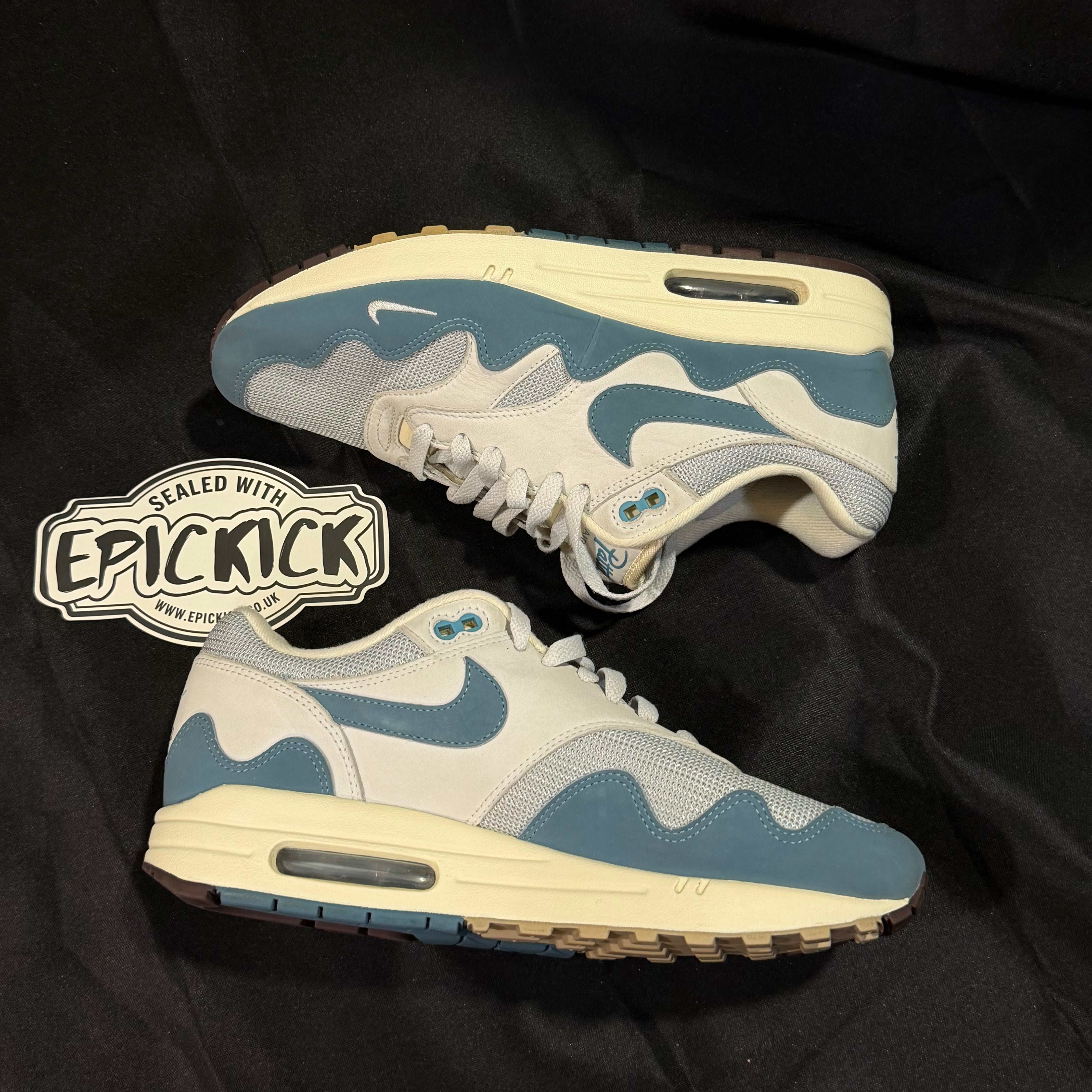 PRE-LOVED | Patta x Nike Air Max 1 'Noise Aqua' – UK 8.5