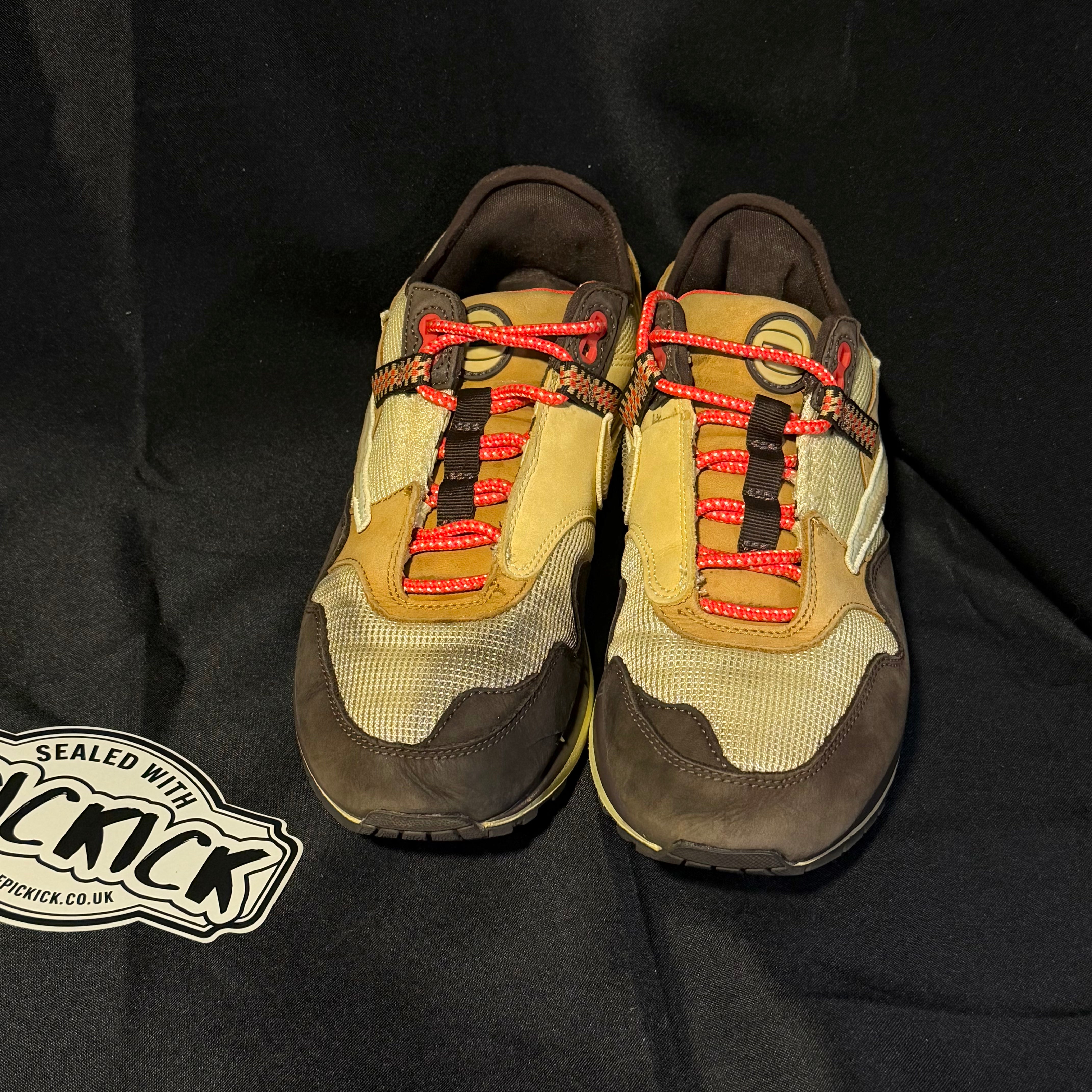 PRE-LOVED | Travis Scott x Nike Air Max 1 'Baroque Brown' – UK 8
