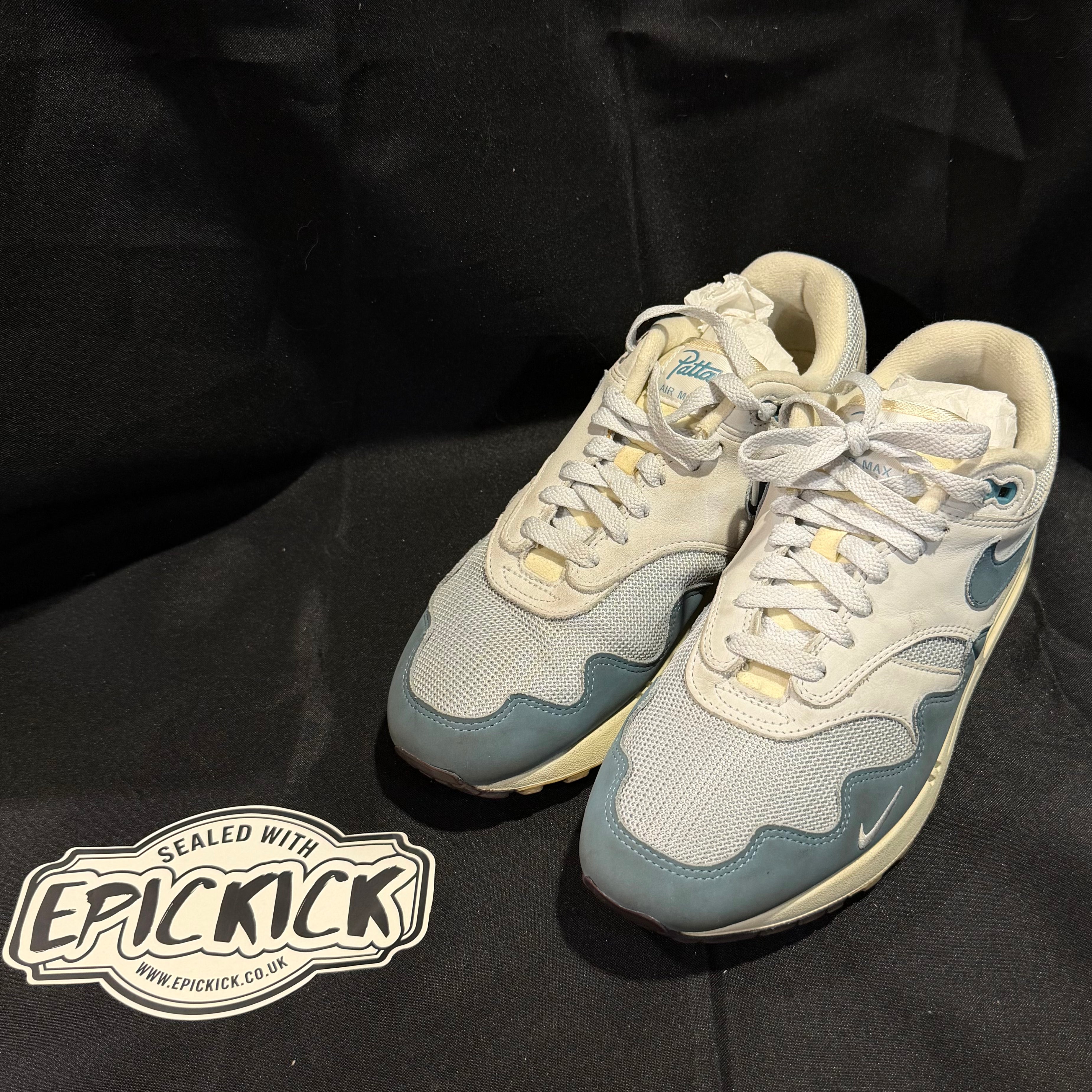 PRE-LOVED | Patta x Nike Air Max 1 'Noise Aqua' – UK 7.5