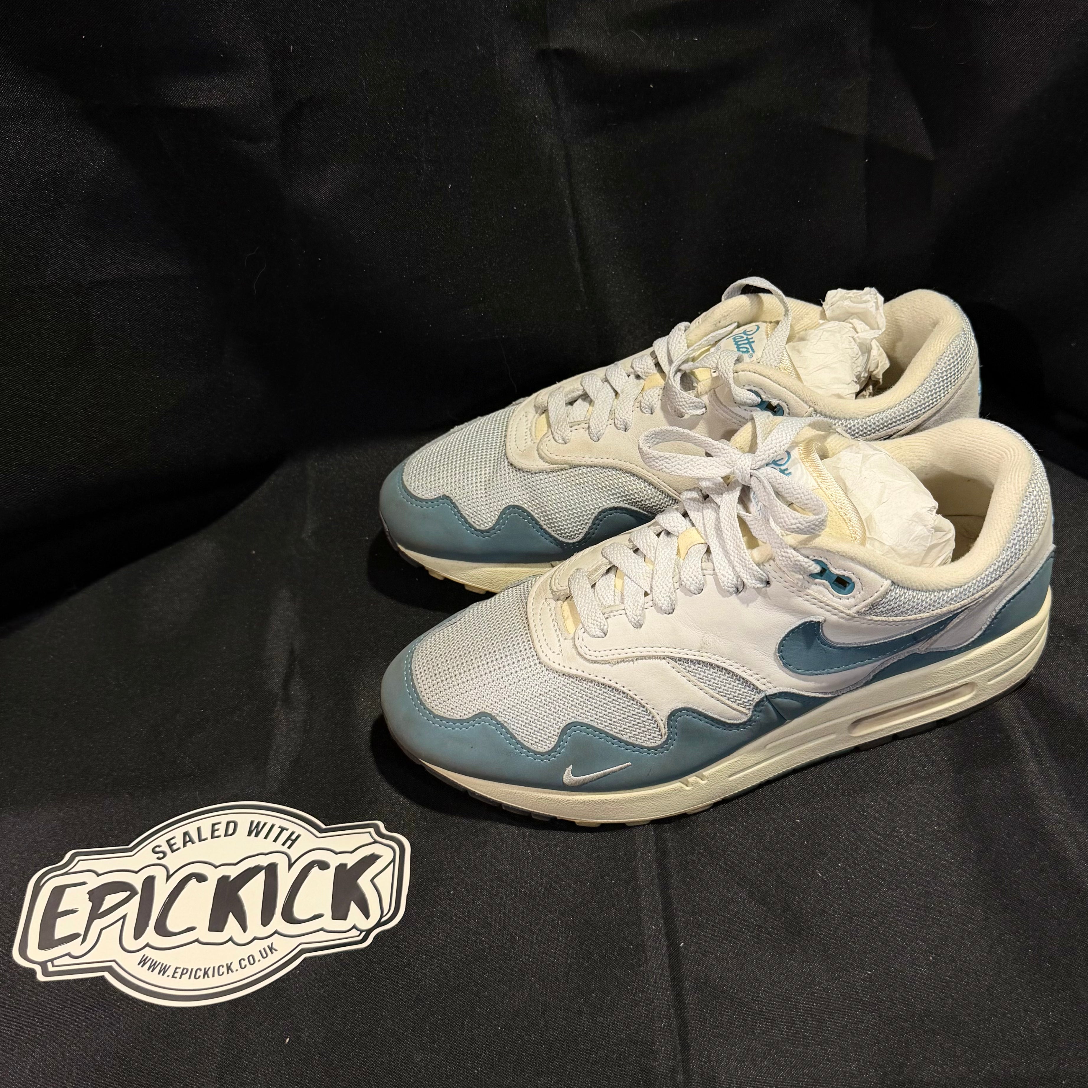 PRE-LOVED | Patta x Nike Air Max 1 'Noise Aqua' – UK 7.5