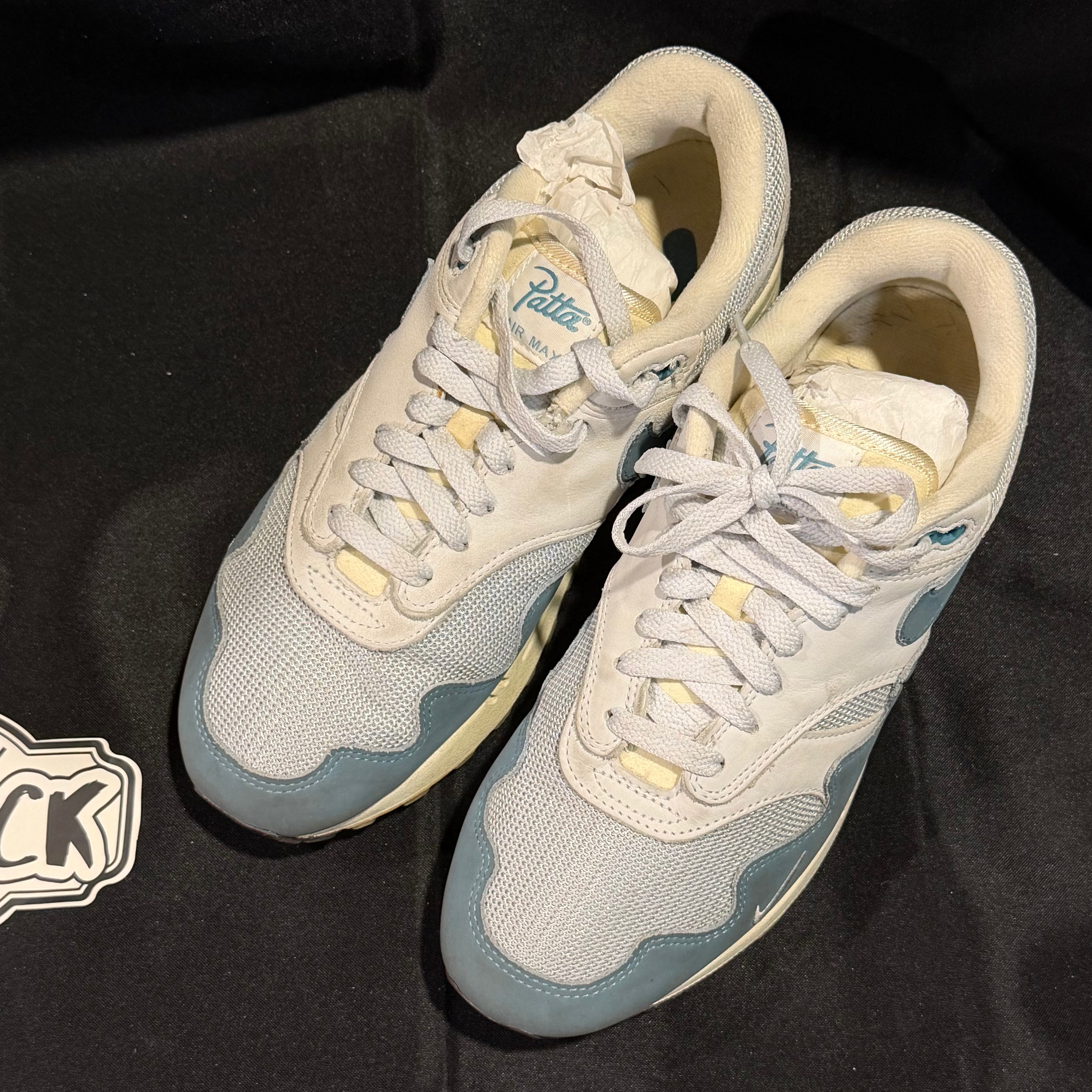 PRE-LOVED | Patta x Nike Air Max 1 'Noise Aqua' – UK 7.5