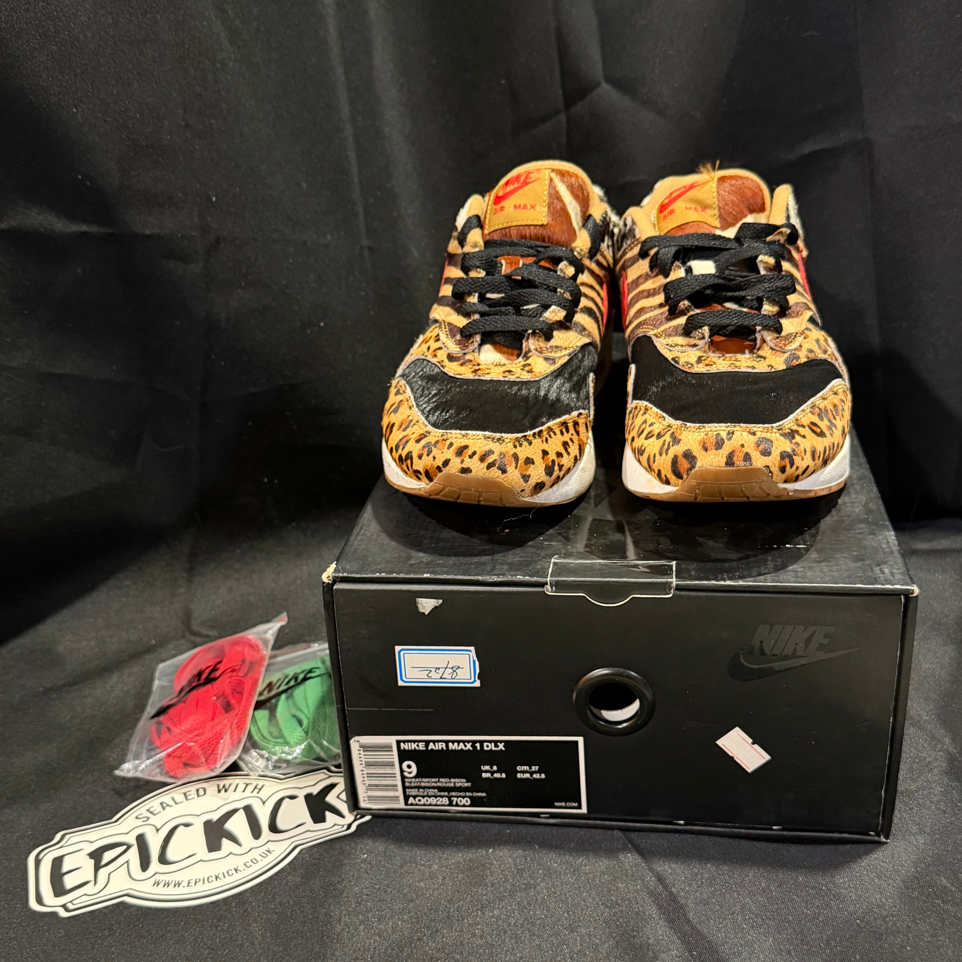 PRE-LOVED | atmos x Nike Air Max 1 'Animal Pack 2.0' – UK 8