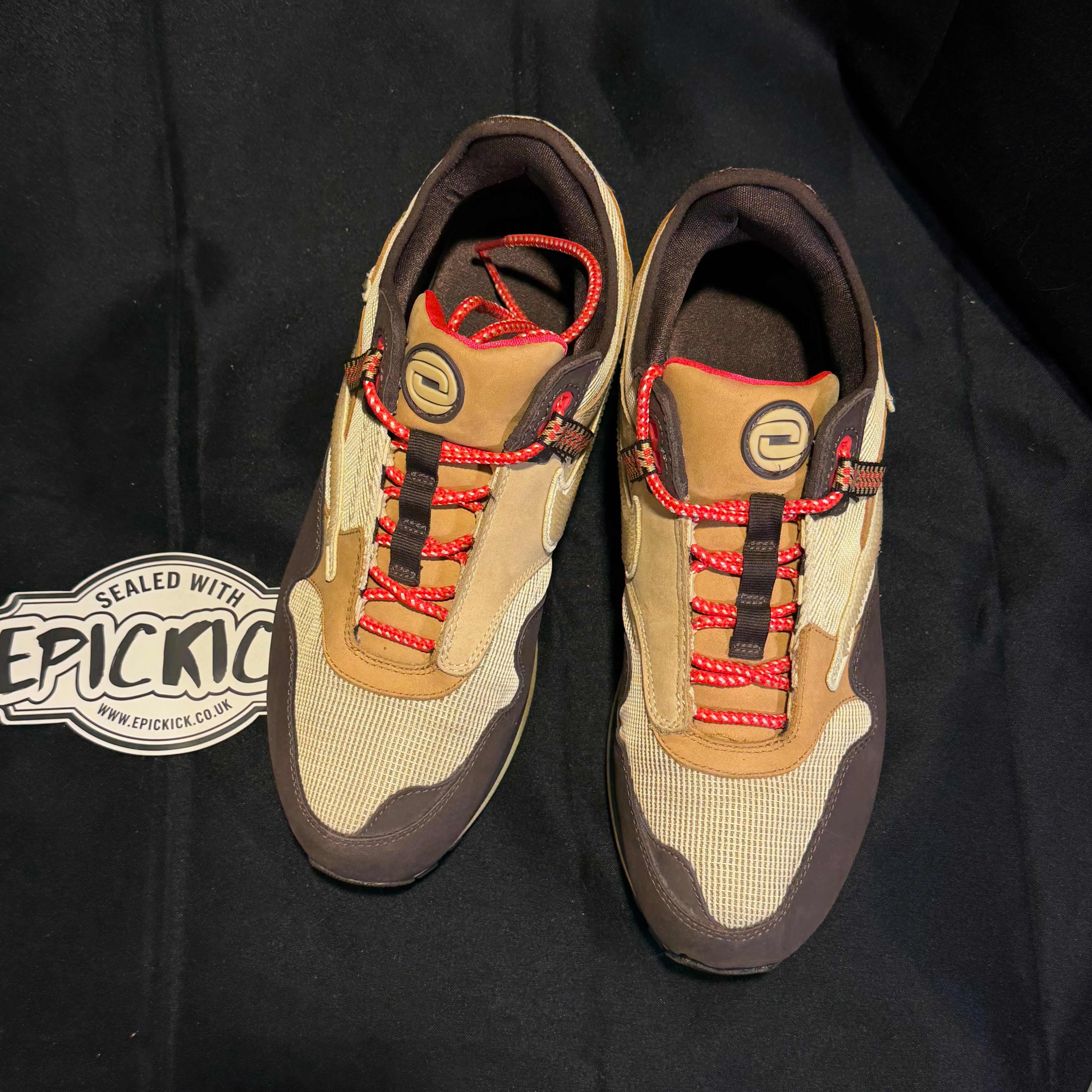 PRE-LOVED | Travis Scott x Nike Air Max 1 'Baroque Brown' – UK 9