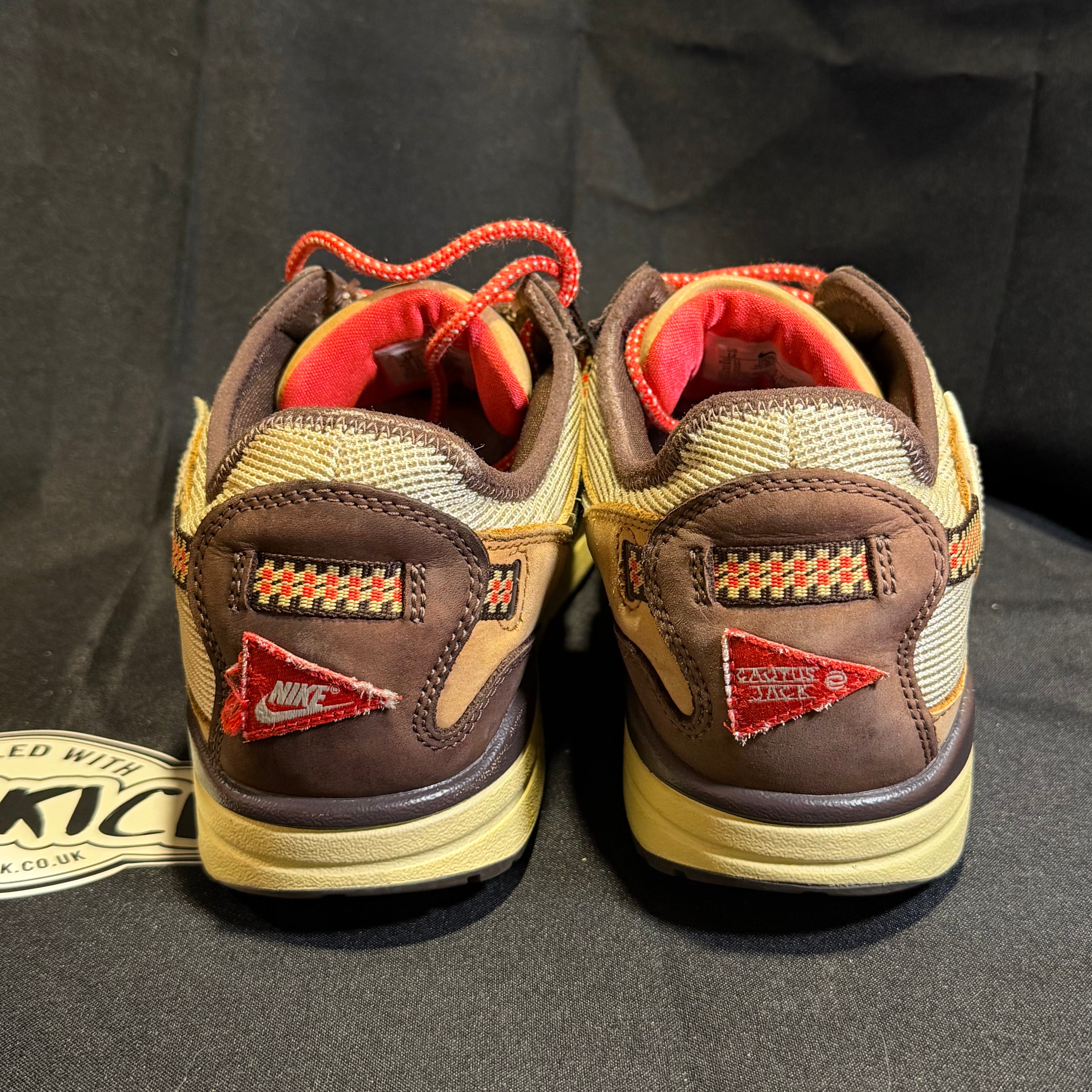 PRE-LOVED | Travis Scott x Nike Air Max 1 'Baroque Brown' – UK 11