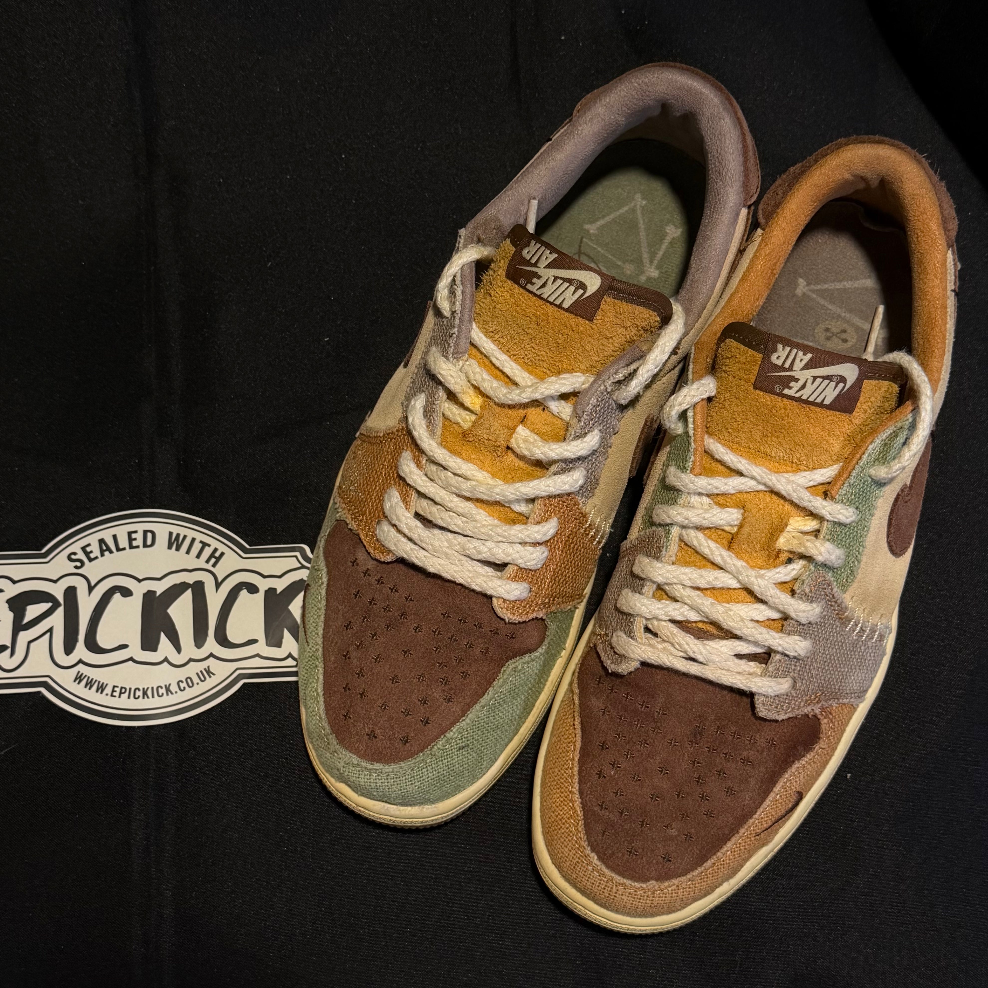 PRE-LOVED | Zion Williamson x Air Jordan 1 Low OG 'Voodoo' – UK 8.5