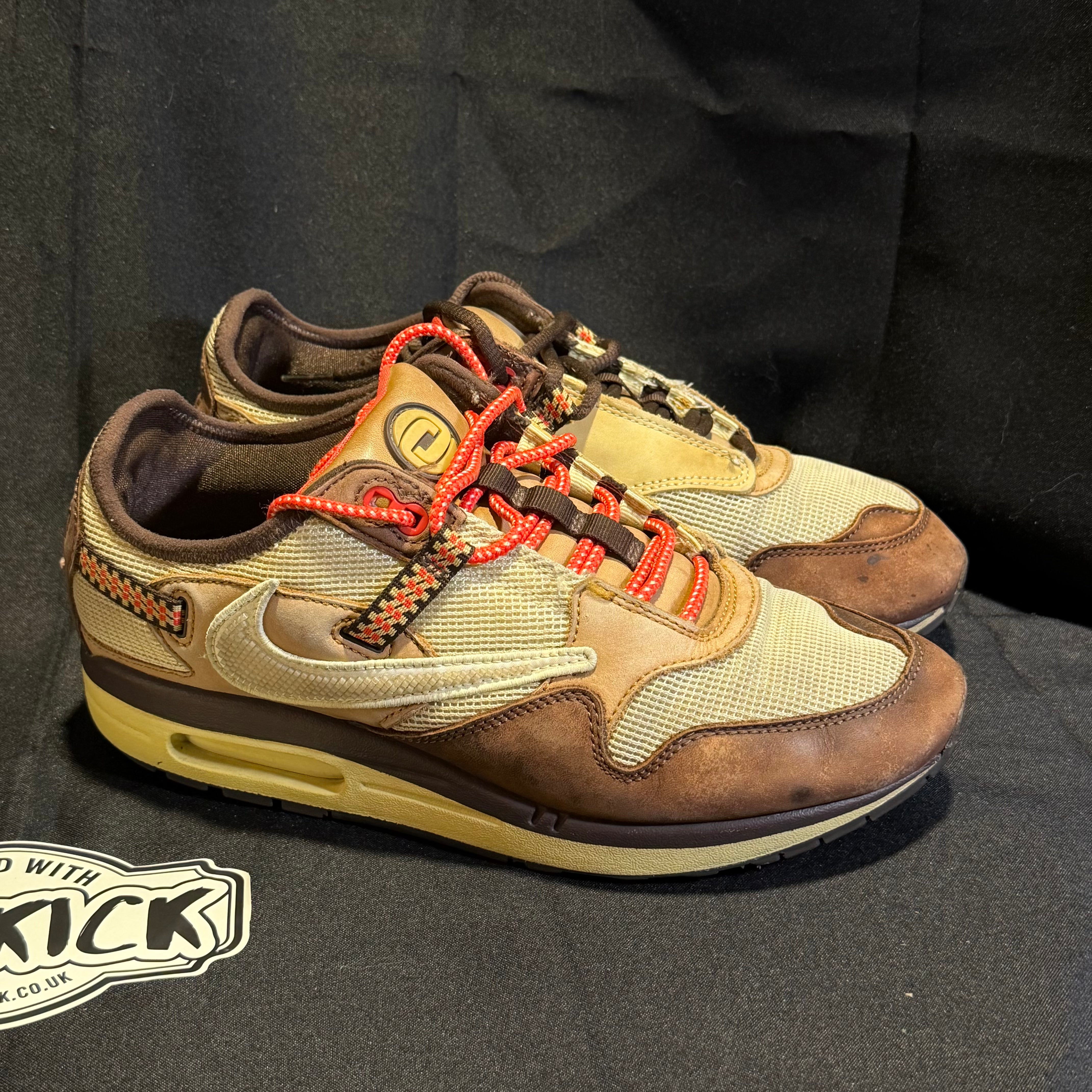 PRE-LOVED | Travis Scott x Nike Air Max 1 'Baroque Brown' – UK 8.5