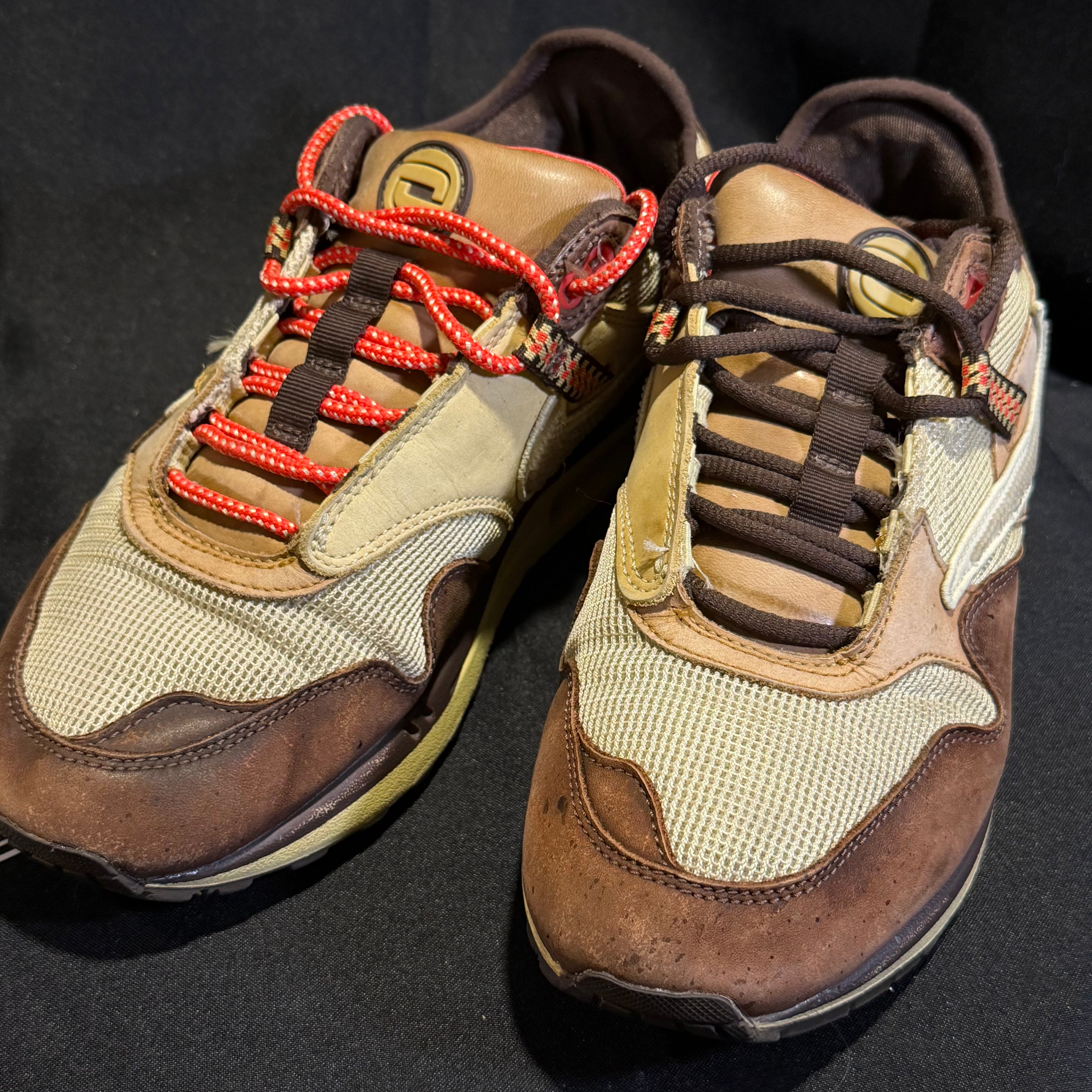 PRE-LOVED | Travis Scott x Nike Air Max 1 'Baroque Brown' – UK 8.5