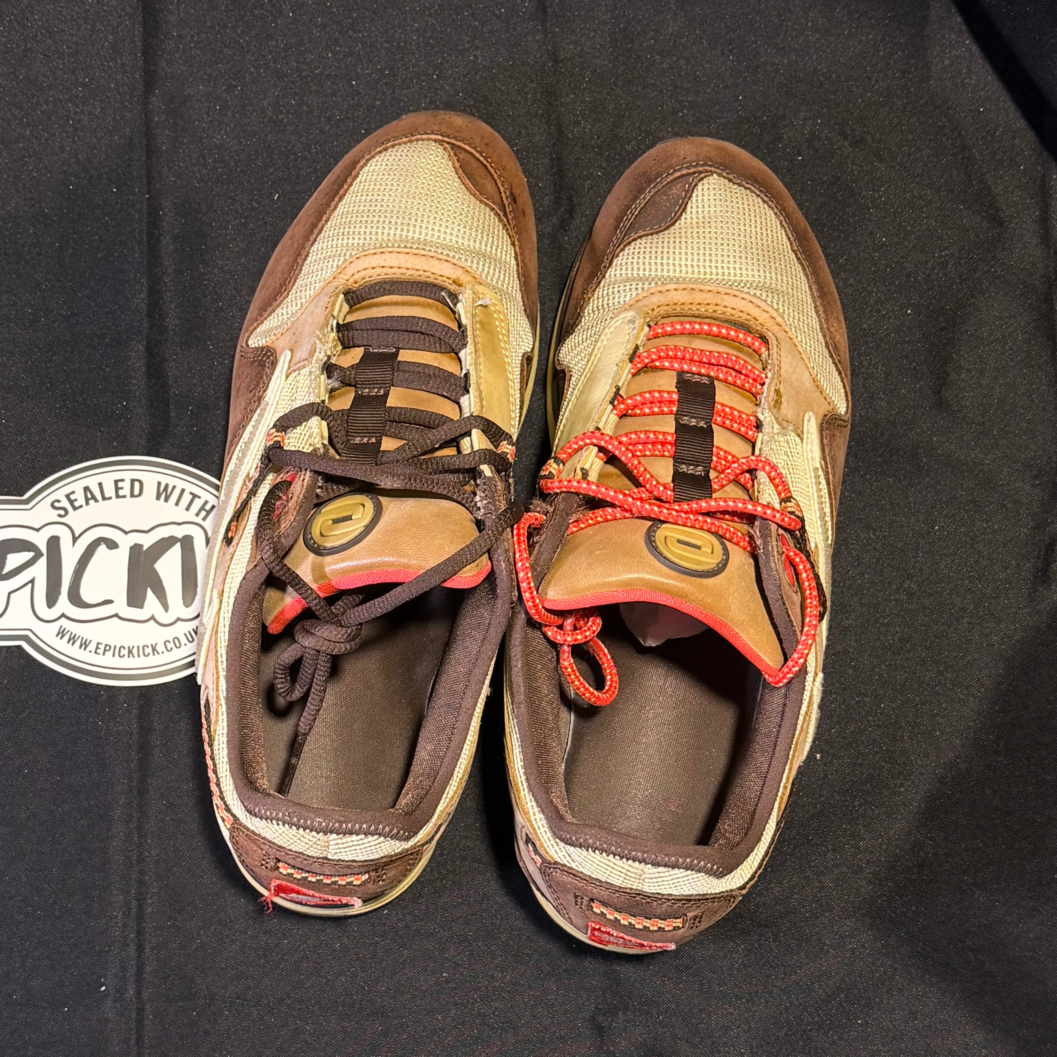 PRE-LOVED | Travis Scott x Nike Air Max 1 'Baroque Brown' – UK 8.5