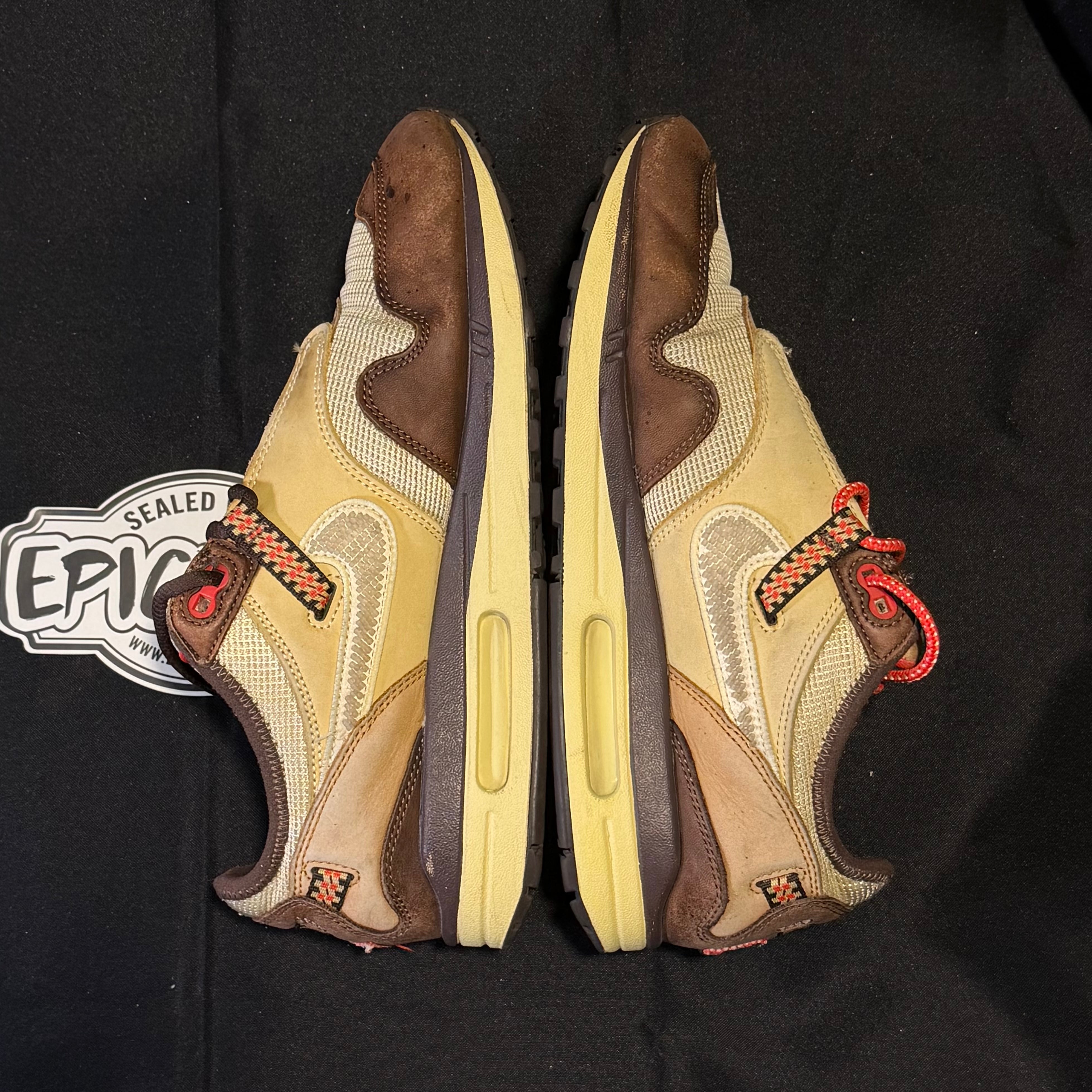 PRE-LOVED | Travis Scott x Nike Air Max 1 'Baroque Brown' – UK 8.5