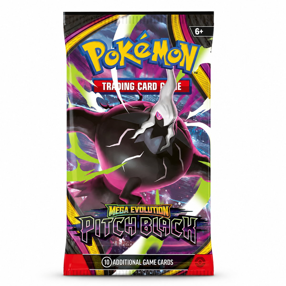 Pokémon TCG: Mega Evolution — Pitch Black Booster Display (18 Booster Packs)