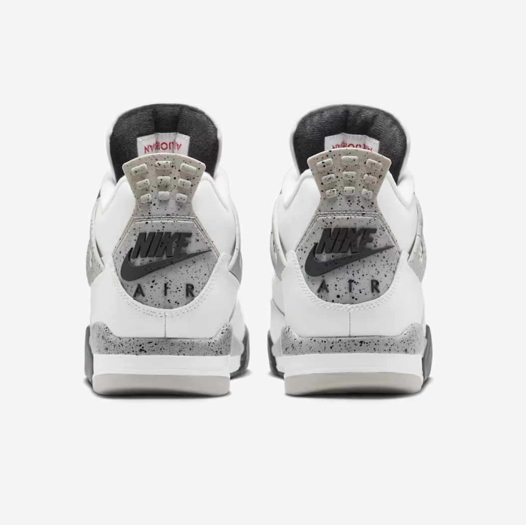 Jordan 4 Retro White Cement 2025 GS trainers, image 3 of 3