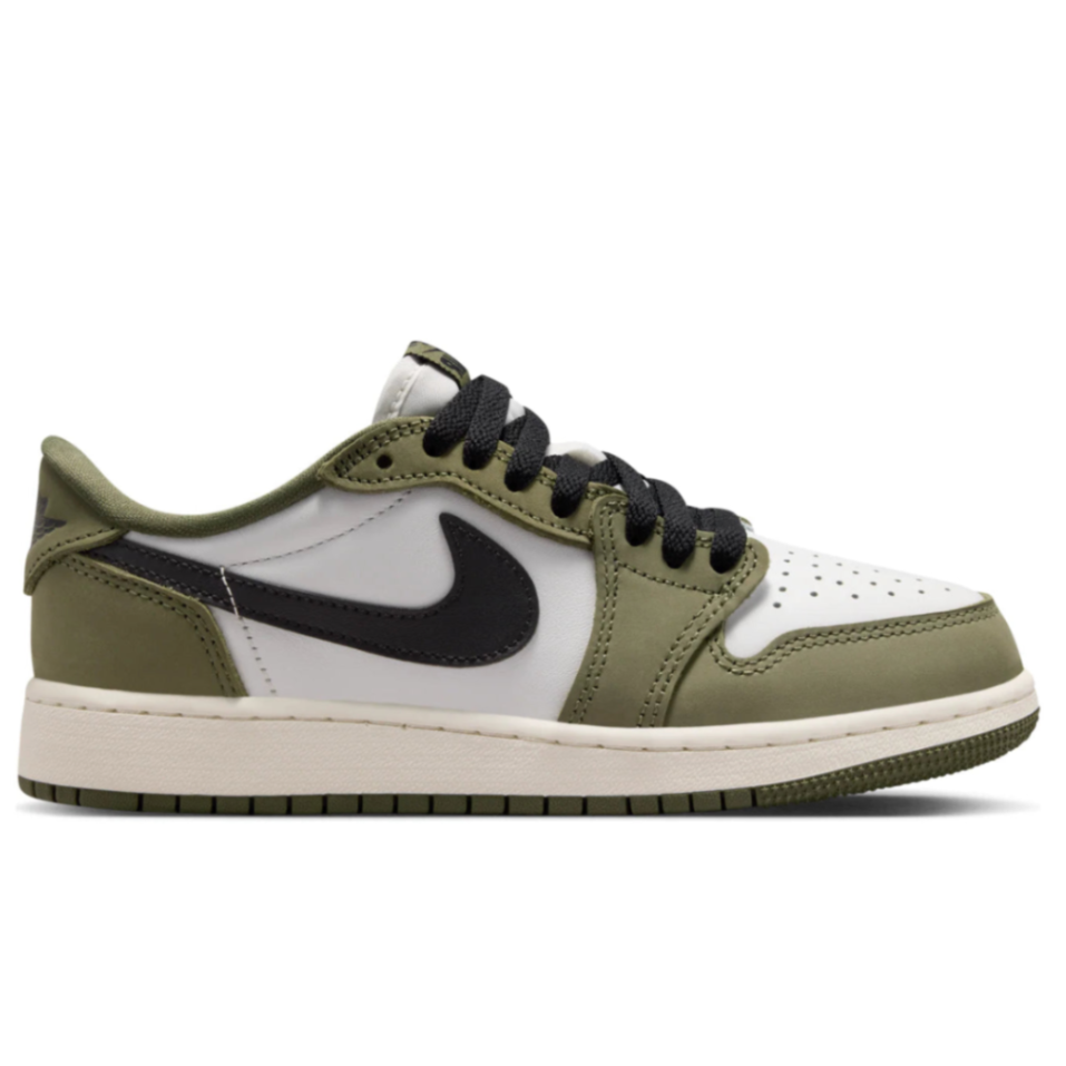 Jordan 1 Retro Low OG Medium Olive (GS)