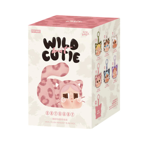 Pop Mart CRYBABY Wild but Cutie Series Vinyl Plush Pendant Blind Box