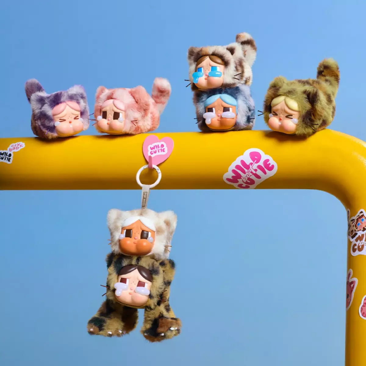 Pop Mart CRYBABY Wild but Cutie Series Vinyl Plush Pendant Blind Box