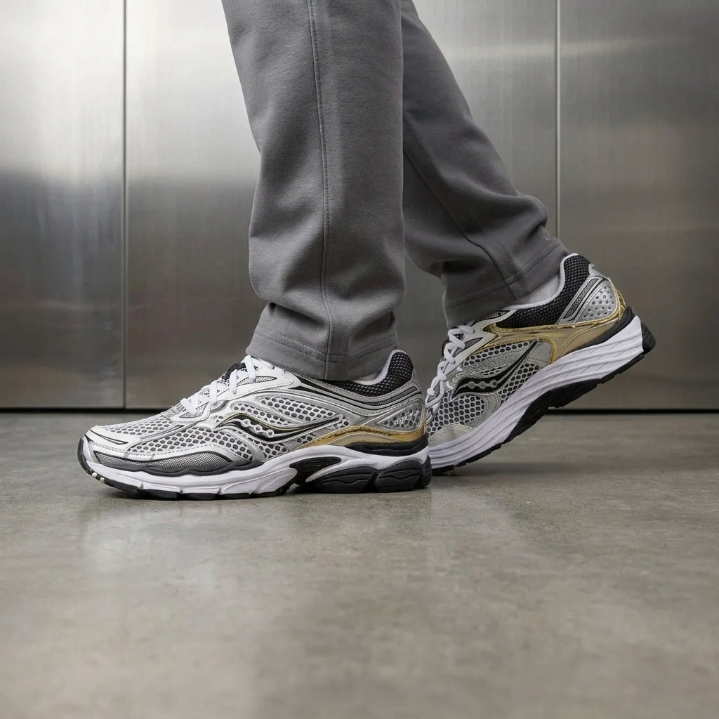 Saucony ProGrid Omni 9 'Silver Gold'
