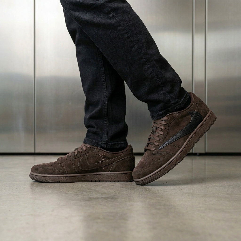 Travis Scott X Air Jordan 1 Low OG SP 'Velvet Brown'