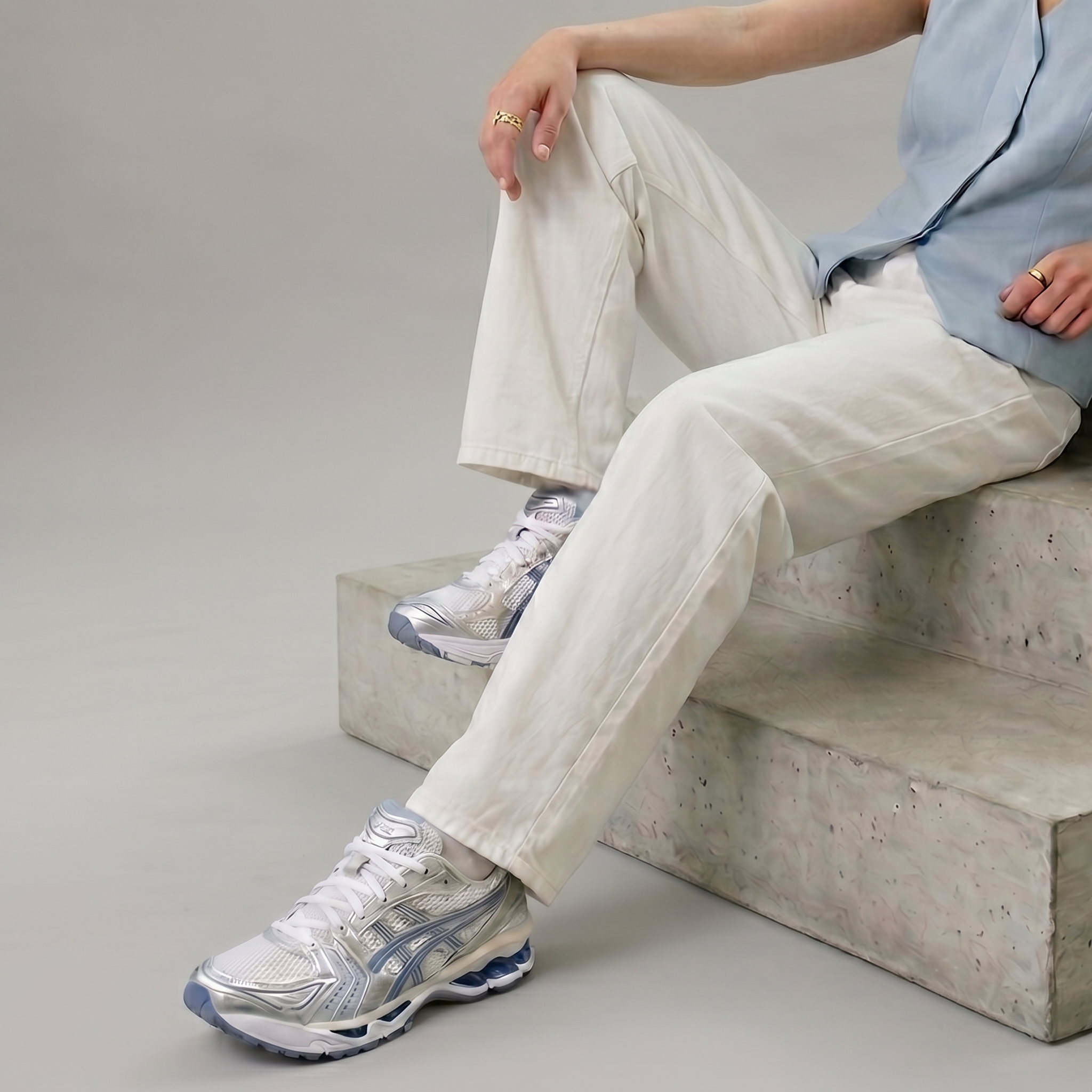 ASICS Gel-Kayano 14 'White Light Navy'