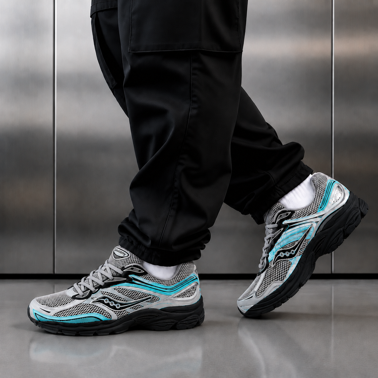 Saucony ProGrid Omni 9 'Fossil Splash'