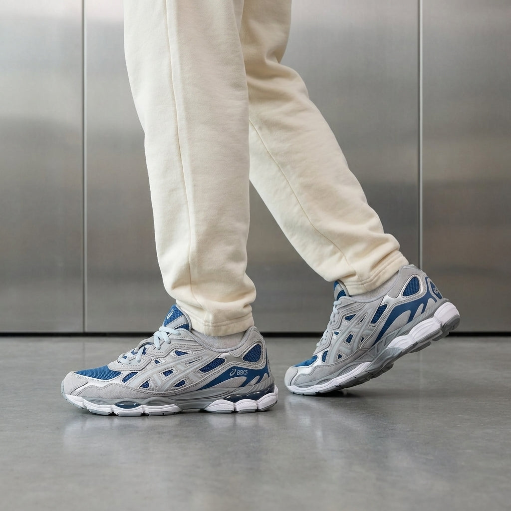 ASICS GEL-NYC Twilight Blue Gravel trainers, image 2 of 4