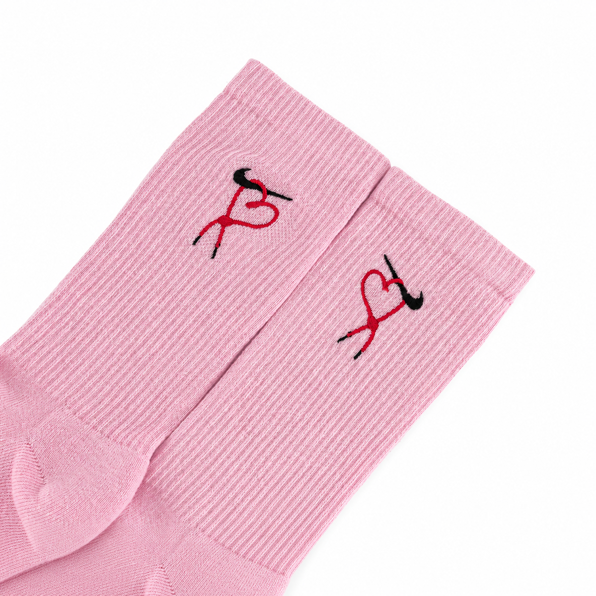 Nike Everyday Plus Cushioned Heart Crew Socks (1 Pair) – UK 2-5