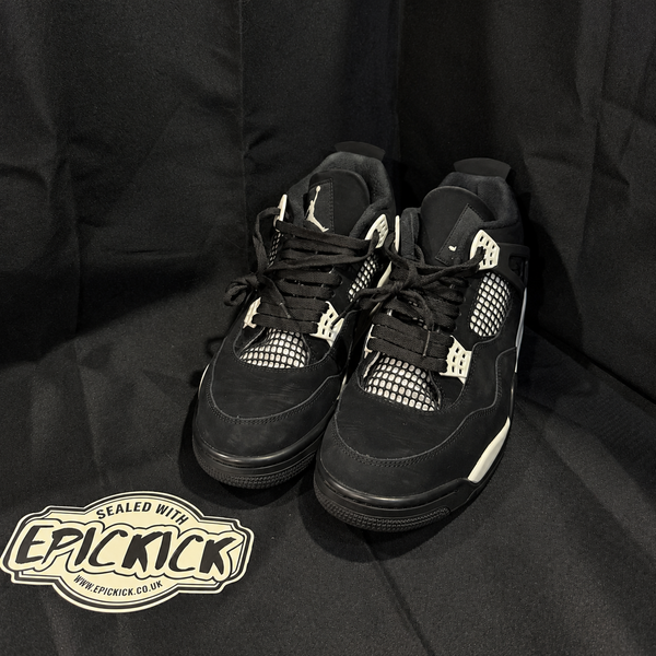 PRE-LOVED | Air Jordan 4 Retro 'White Thunder' – UK 9.5