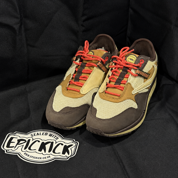 PRE-LOVED | Travis Scott x Nike Air Max 1 'Baroque Brown' – UK 7.5