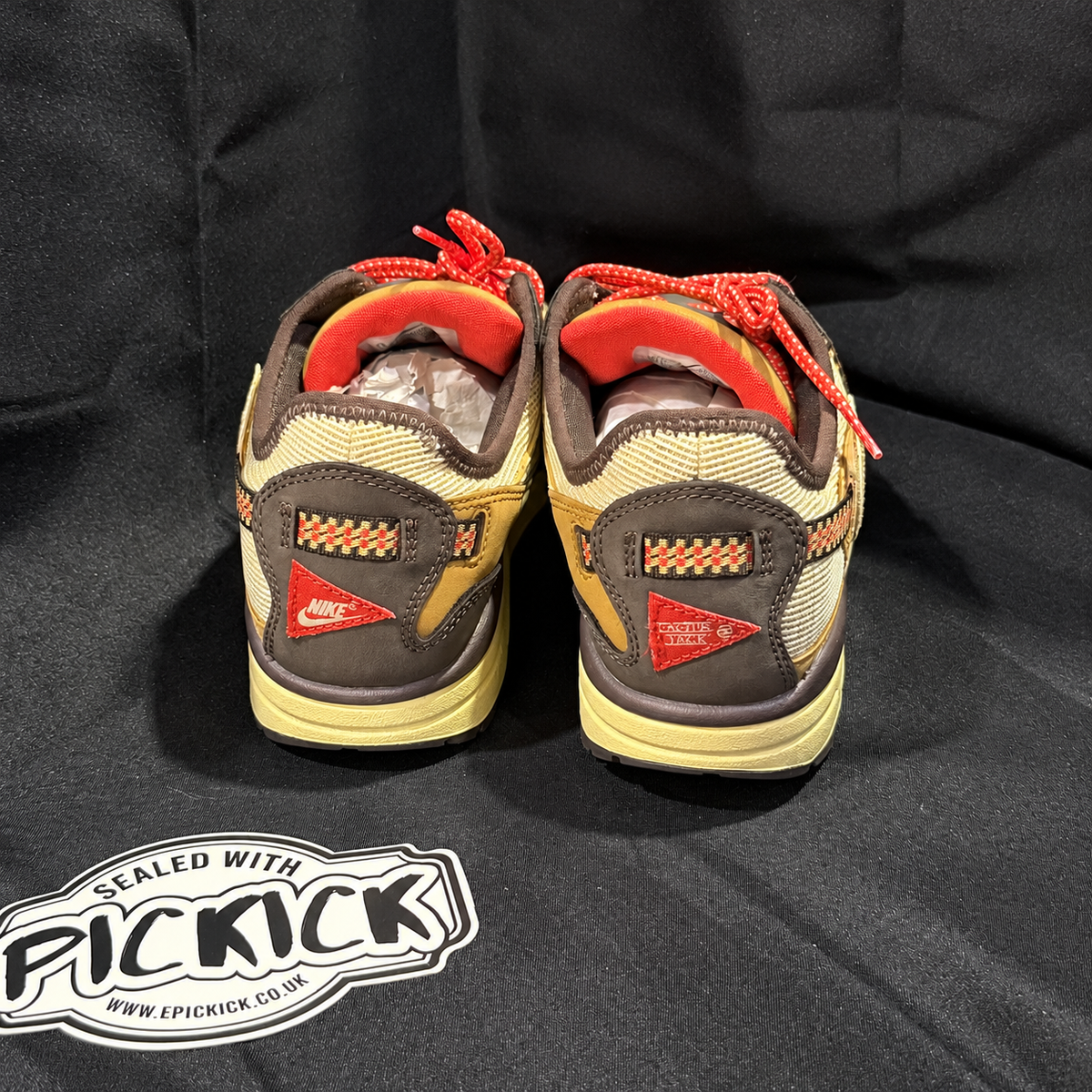 PRE-LOVED | Travis Scott x Nike Air Max 1 'Baroque Brown' – UK 7.5