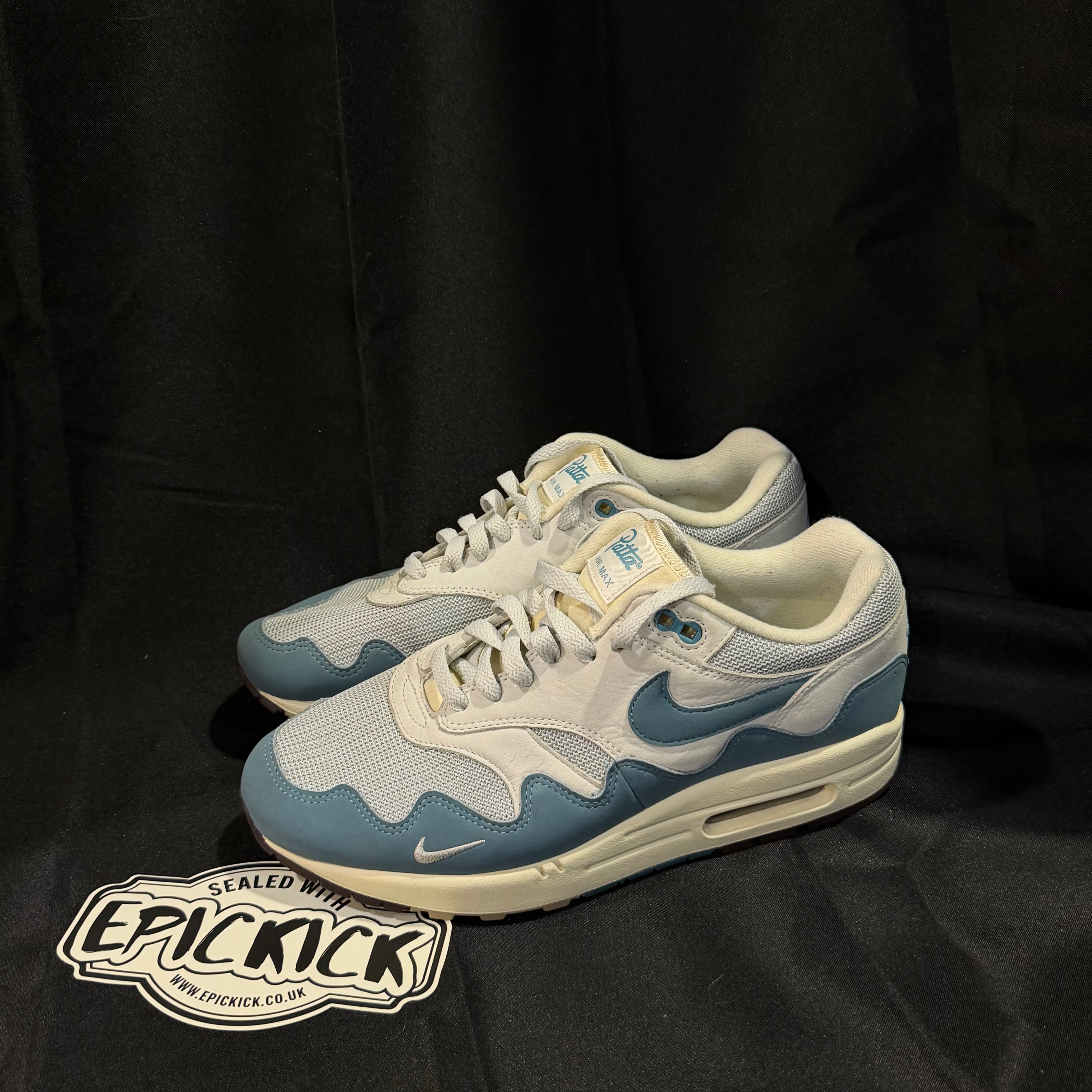 PRE-LOVED | Patta x Nike Air Max 1 'Noise Aqua' – UK 8.5
