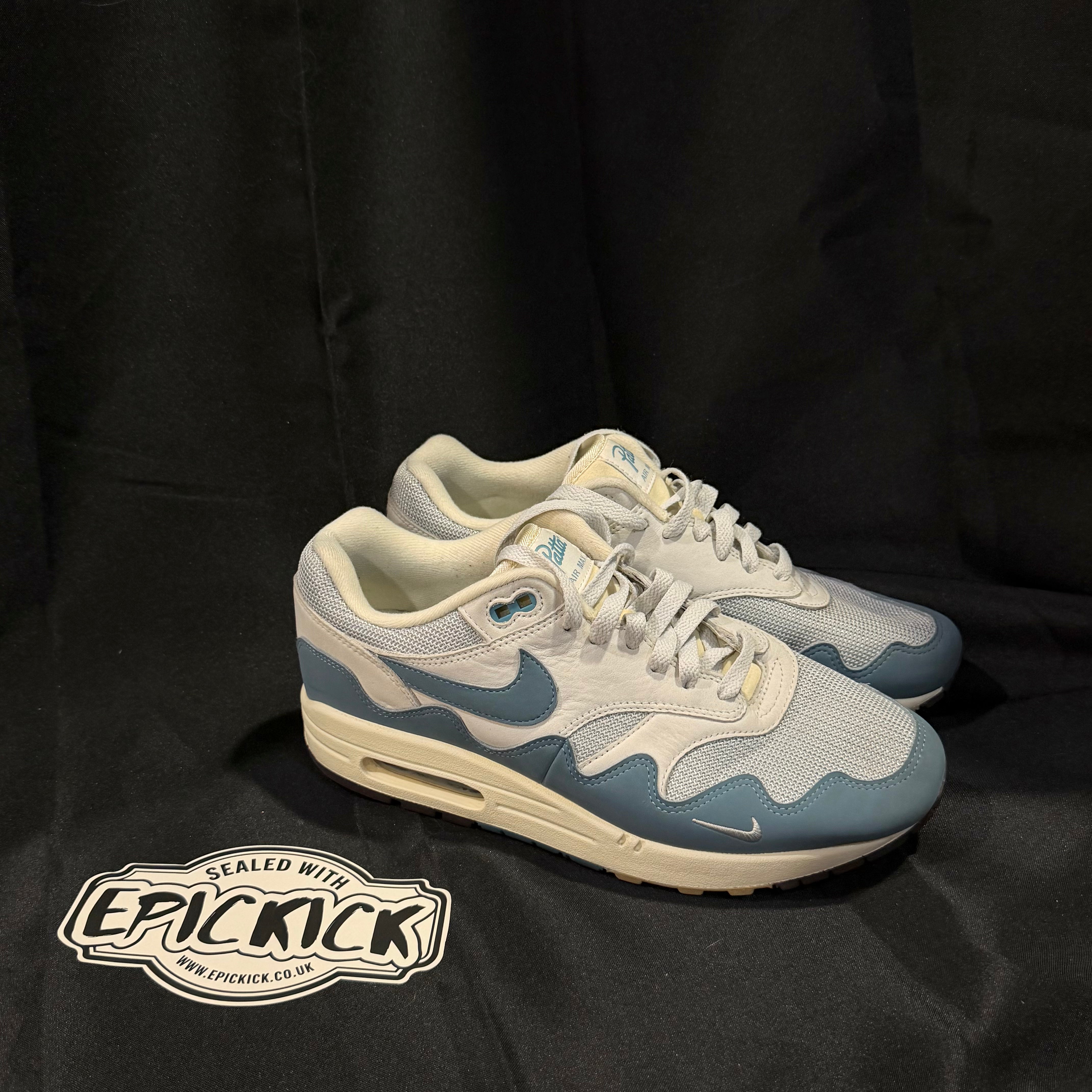 PRE-LOVED | Patta x Nike Air Max 1 'Noise Aqua' – UK 8.5