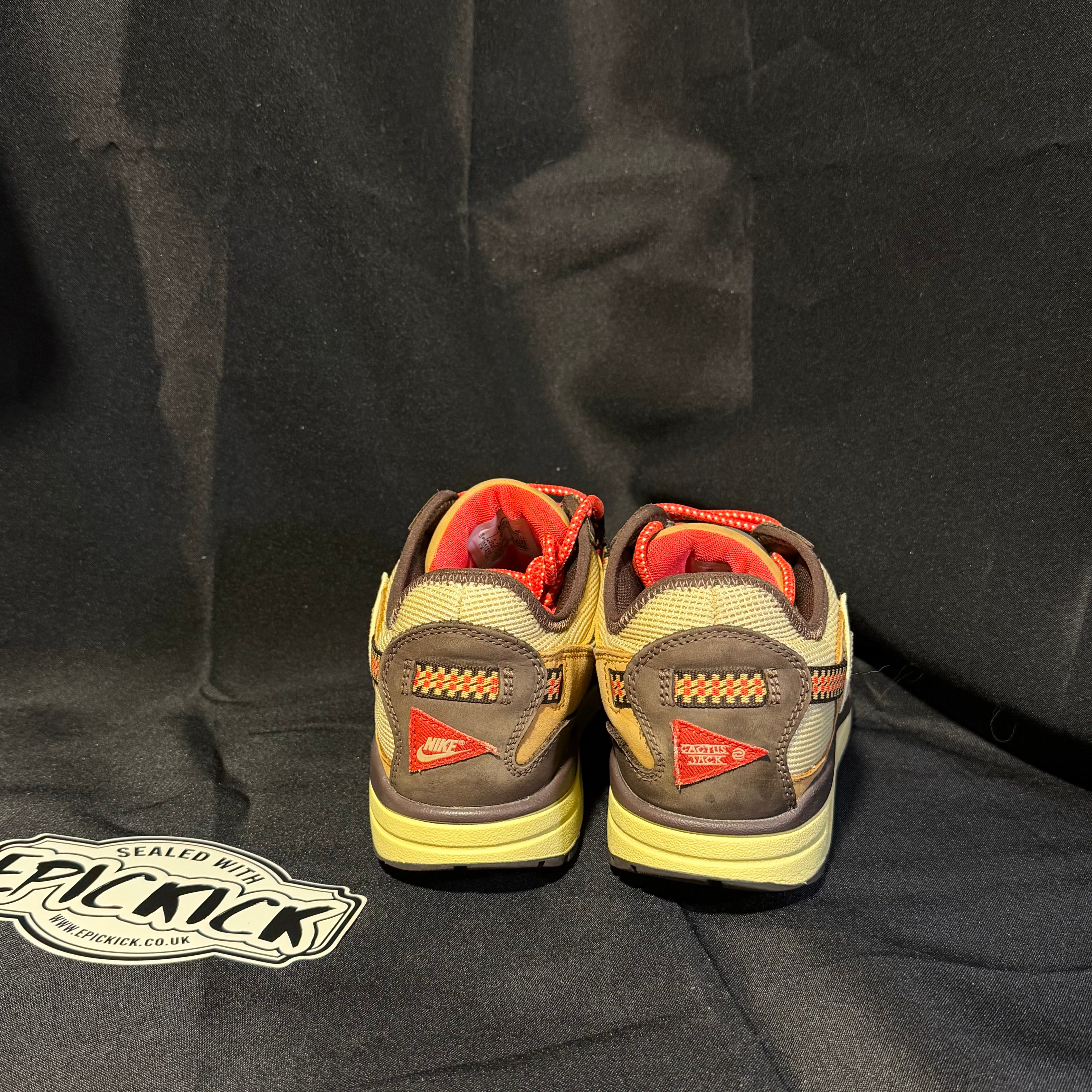 PRE-LOVED | Travis Scott x Nike Air Max 1 'Baroque Brown' – UK 8