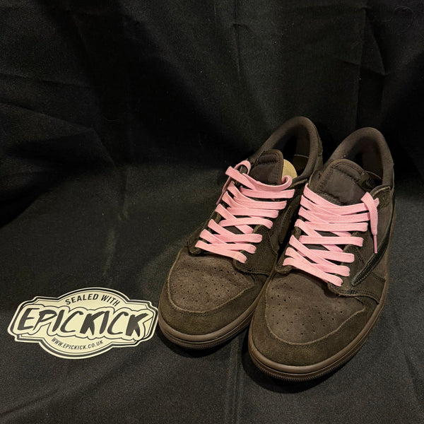 PRE-LOVED | Travis Scott x Air Jordan 1 Low OG SP 'Velvet Brown' – UK 9.5