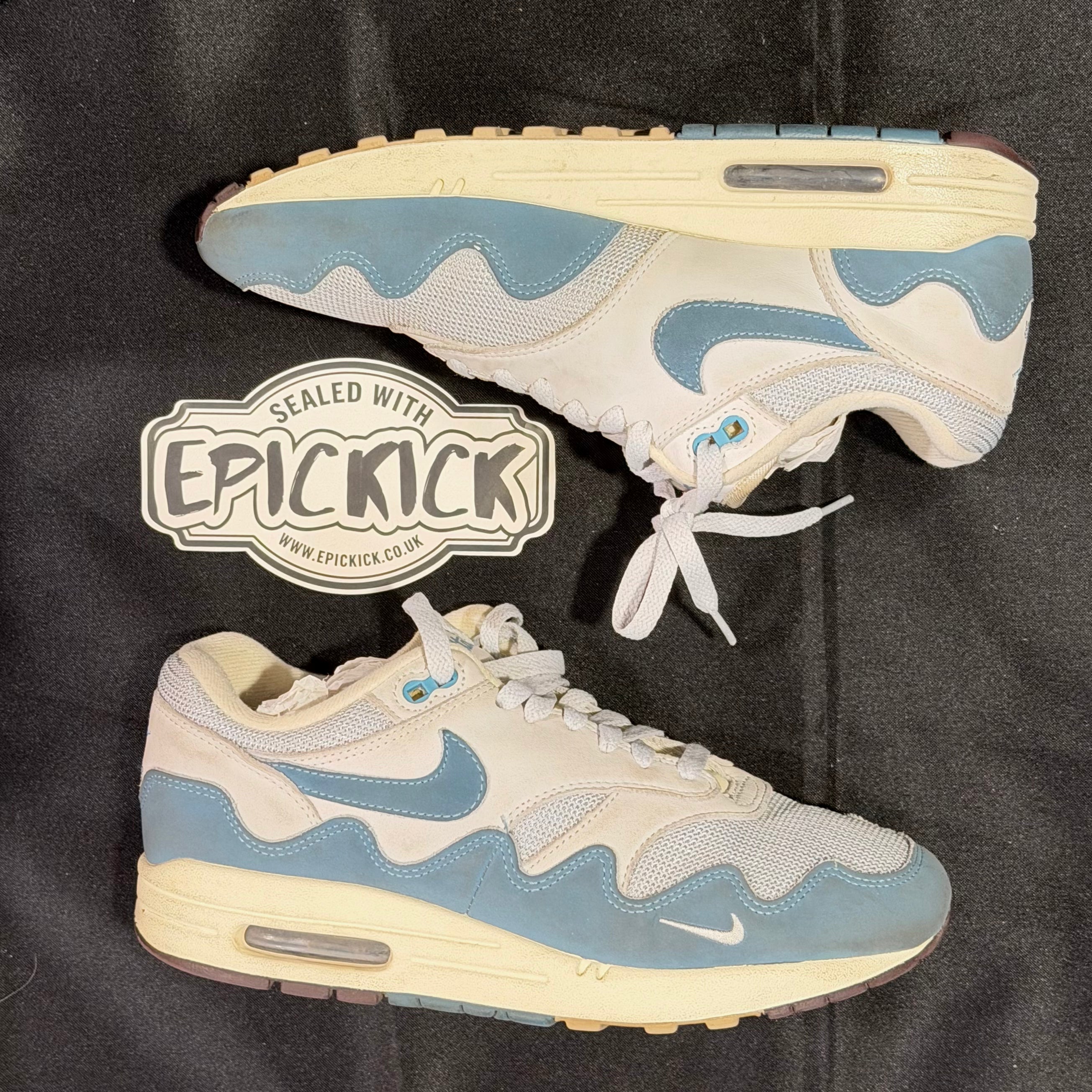 PRE-LOVED | Patta x Nike Air Max 1 'Noise Aqua' – UK 7.5
