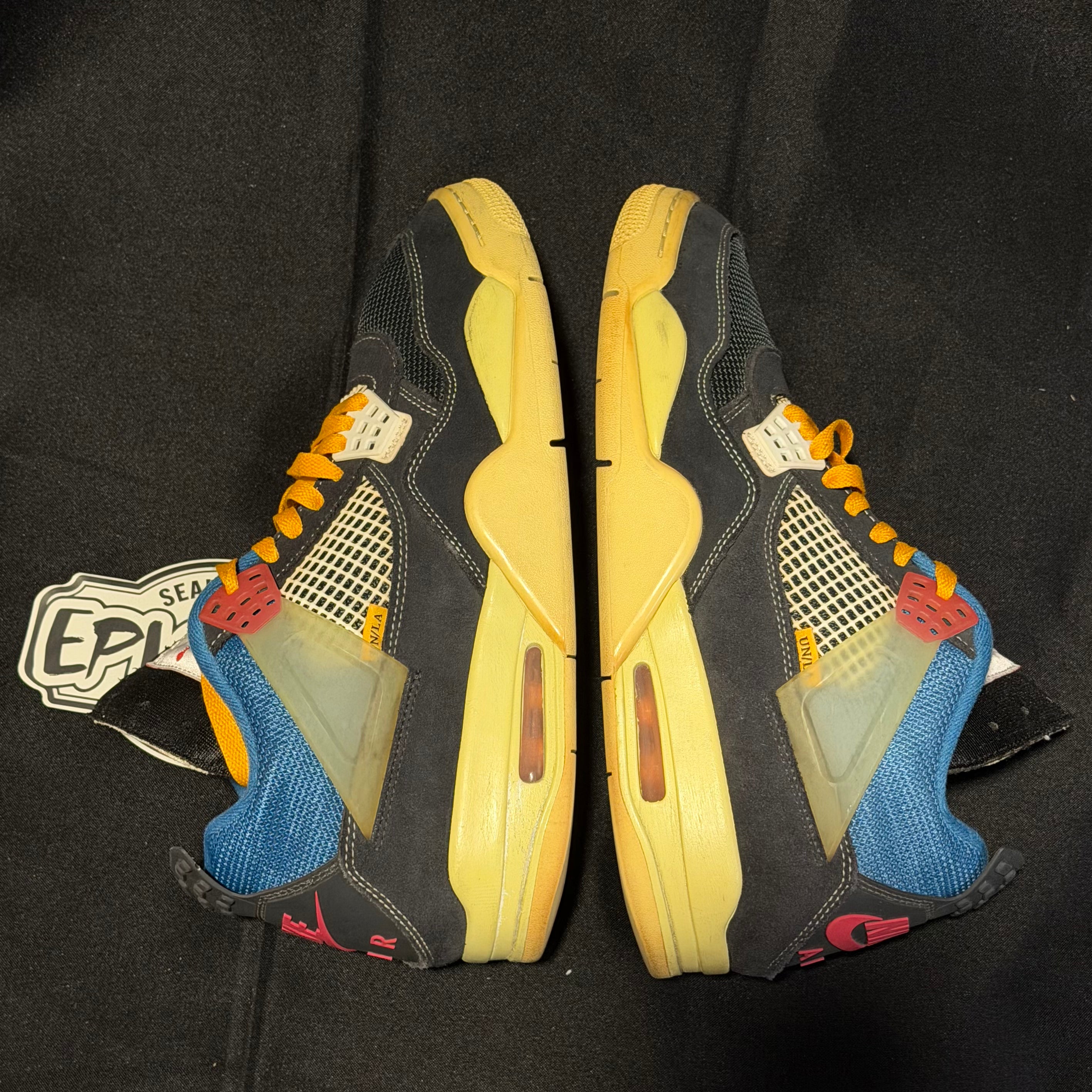 PRE-LOVED | Union LA x Air Jordan 4 Retro 'Off Noir' – UK 10