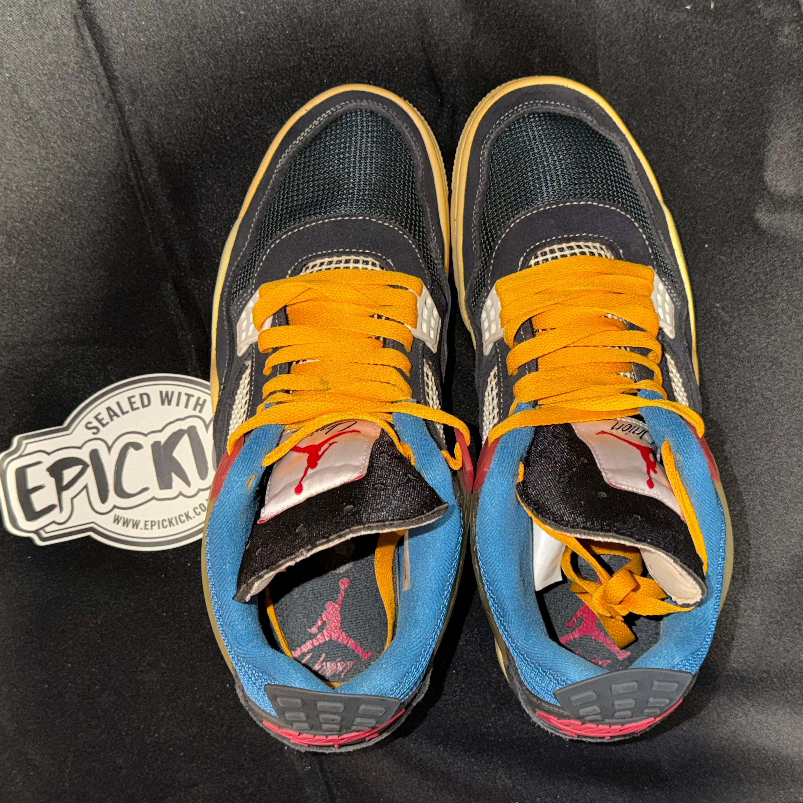 PRE-LOVED | Union LA x Air Jordan 4 Retro 'Off Noir' – UK 10