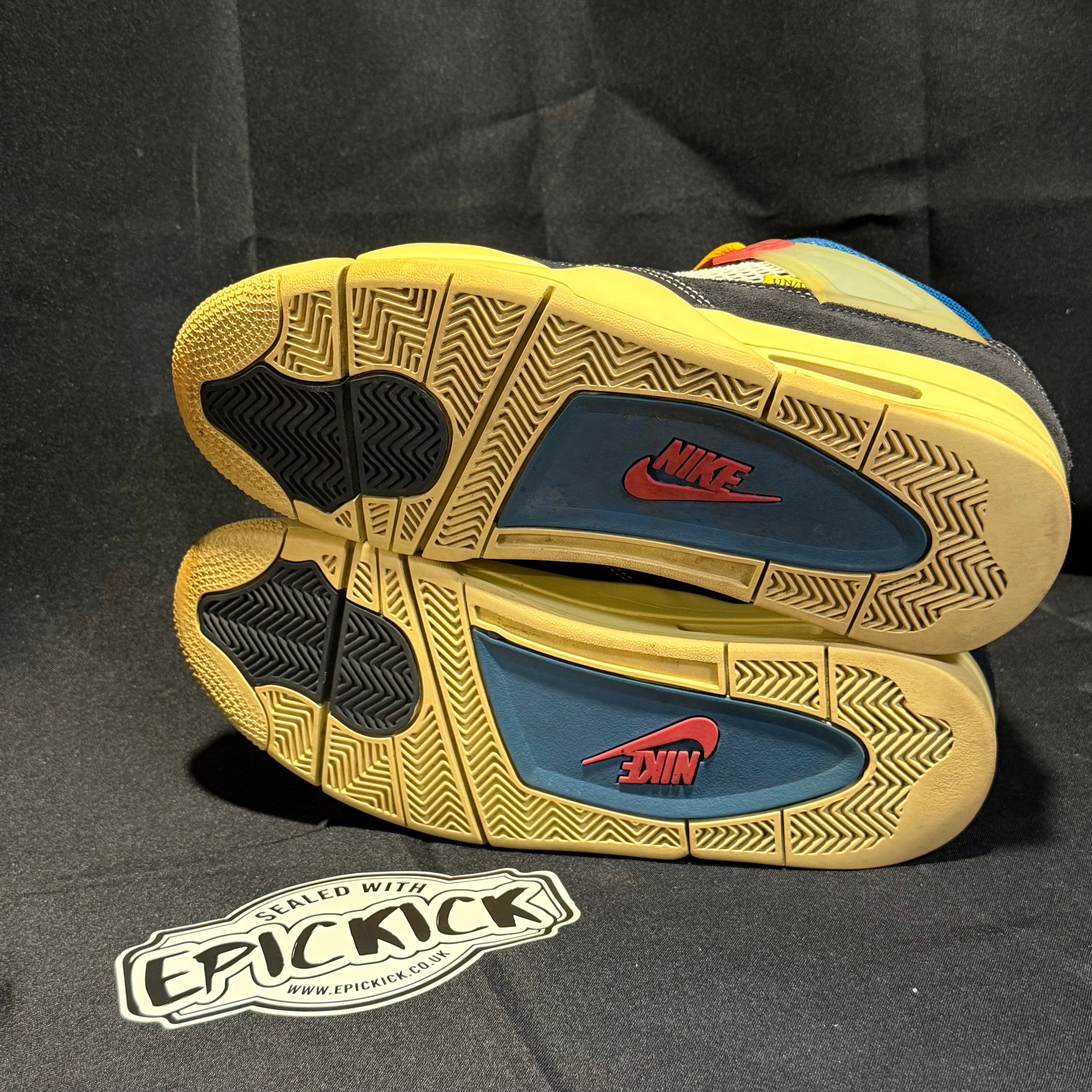 PRE-LOVED | Union LA x Air Jordan 4 Retro 'Off Noir' – UK 10