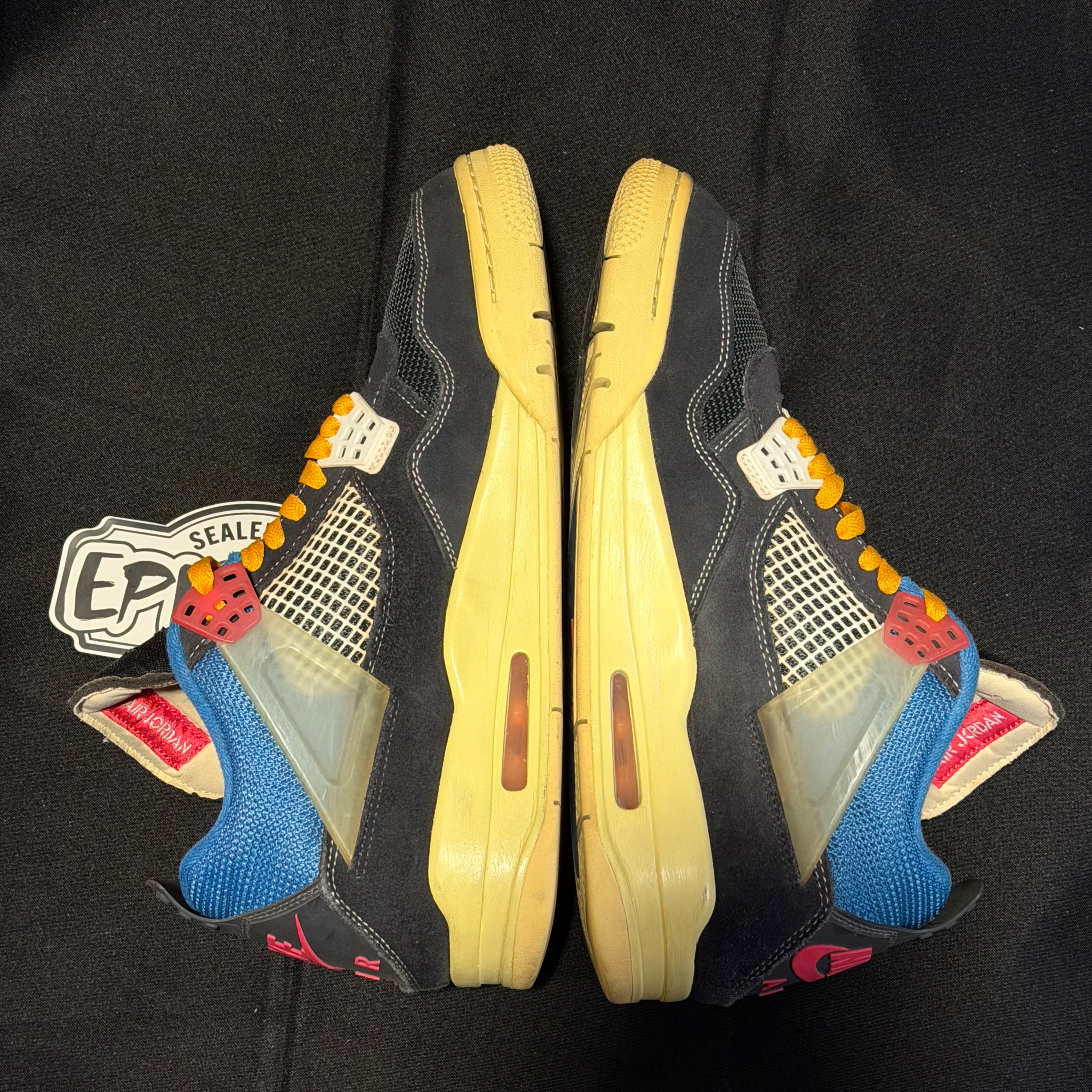 PRE-LOVED | Union LA x Air Jordan 4 Retro 'Off Noir' – UK 10
