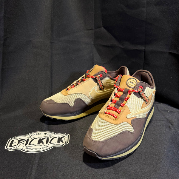 PRE-LOVED | Travis Scott x Nike Air Max 1 'Baroque Brown' – UK 9