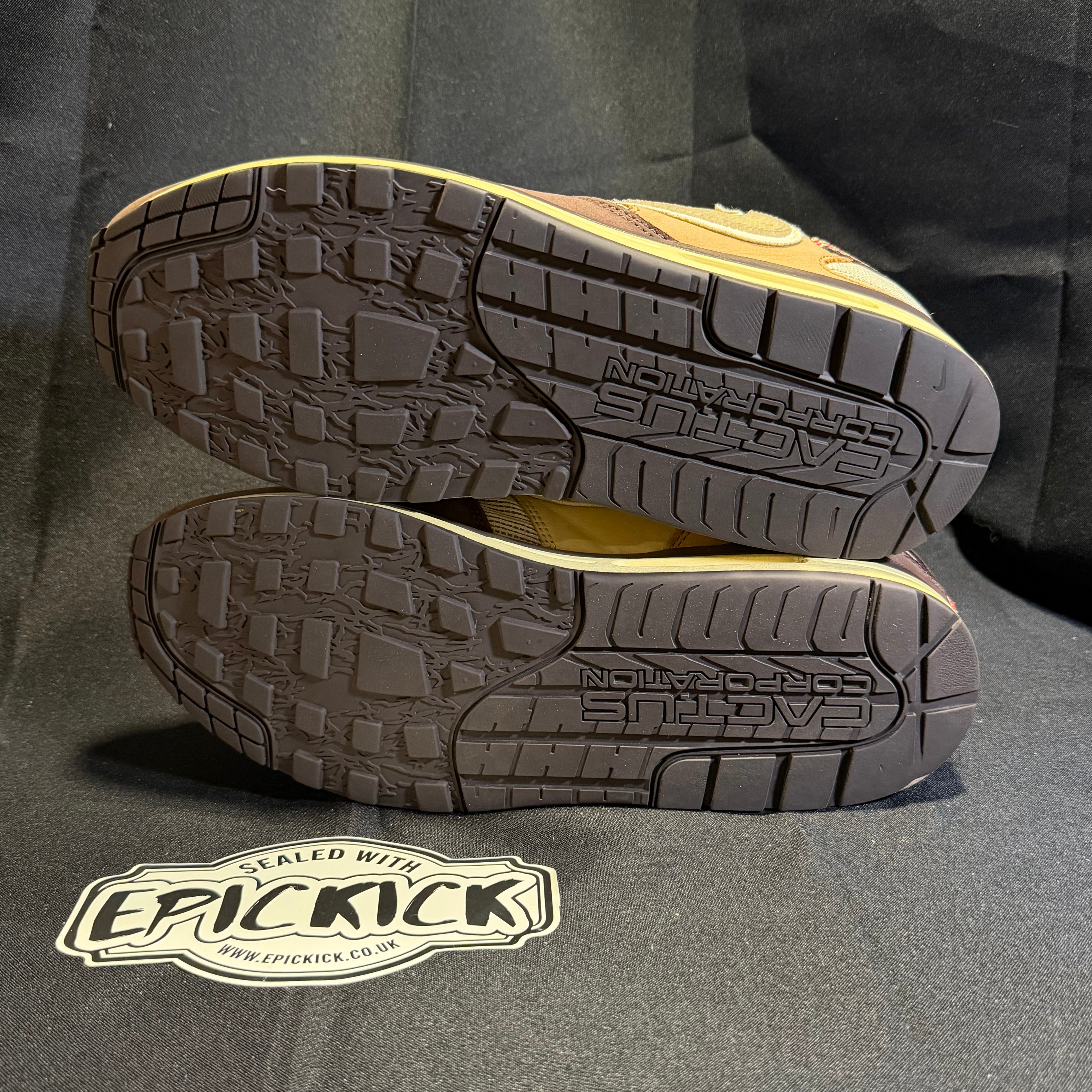 PRE-LOVED | Travis Scott x Nike Air Max 1 'Baroque Brown' – UK 11