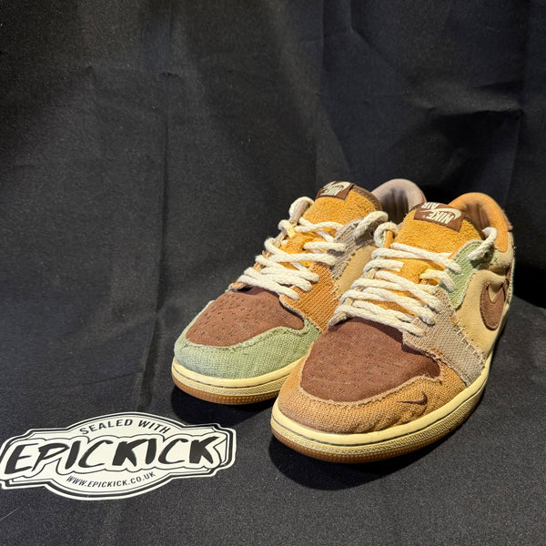 PRE-LOVED | Zion Williamson x Air Jordan 1 Low OG 'Voodoo' – UK 8.5