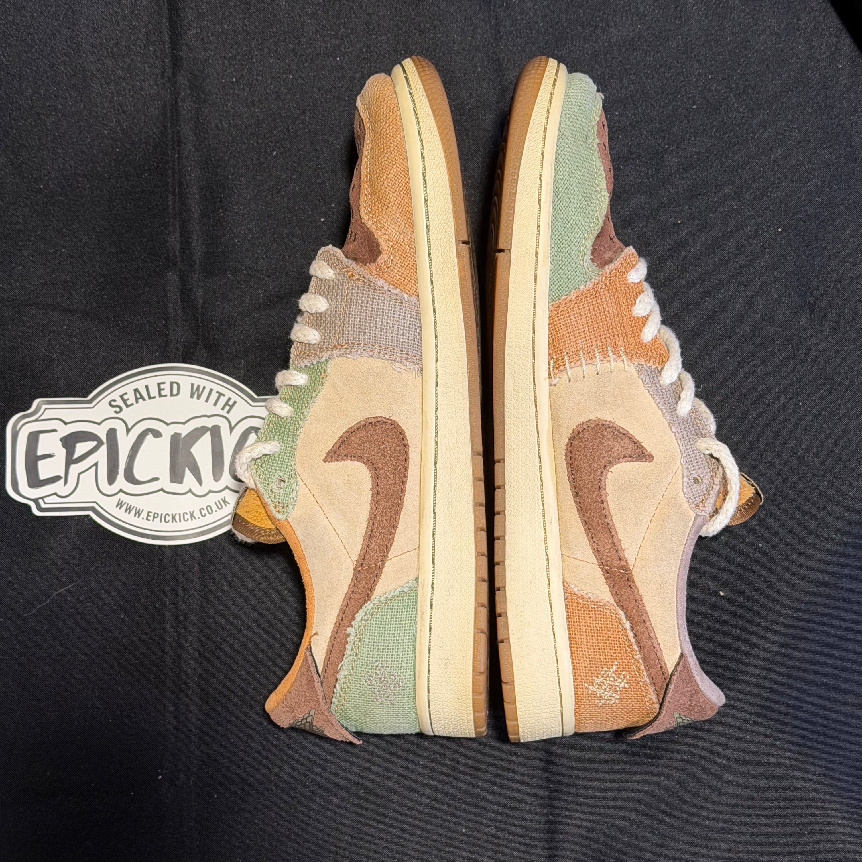 PRE-LOVED | Zion Williamson x Air Jordan 1 Low OG 'Voodoo' – UK 8.5