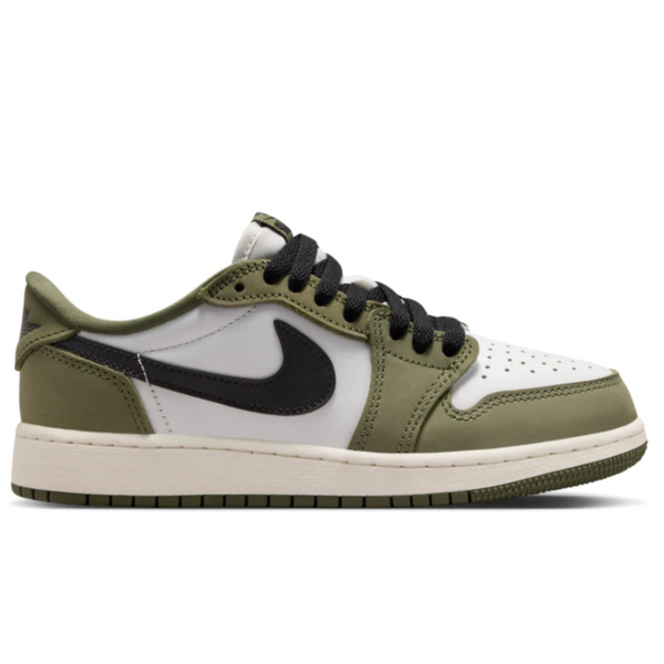 Jordan 1 Retro Low OG Medium Olive (GS)